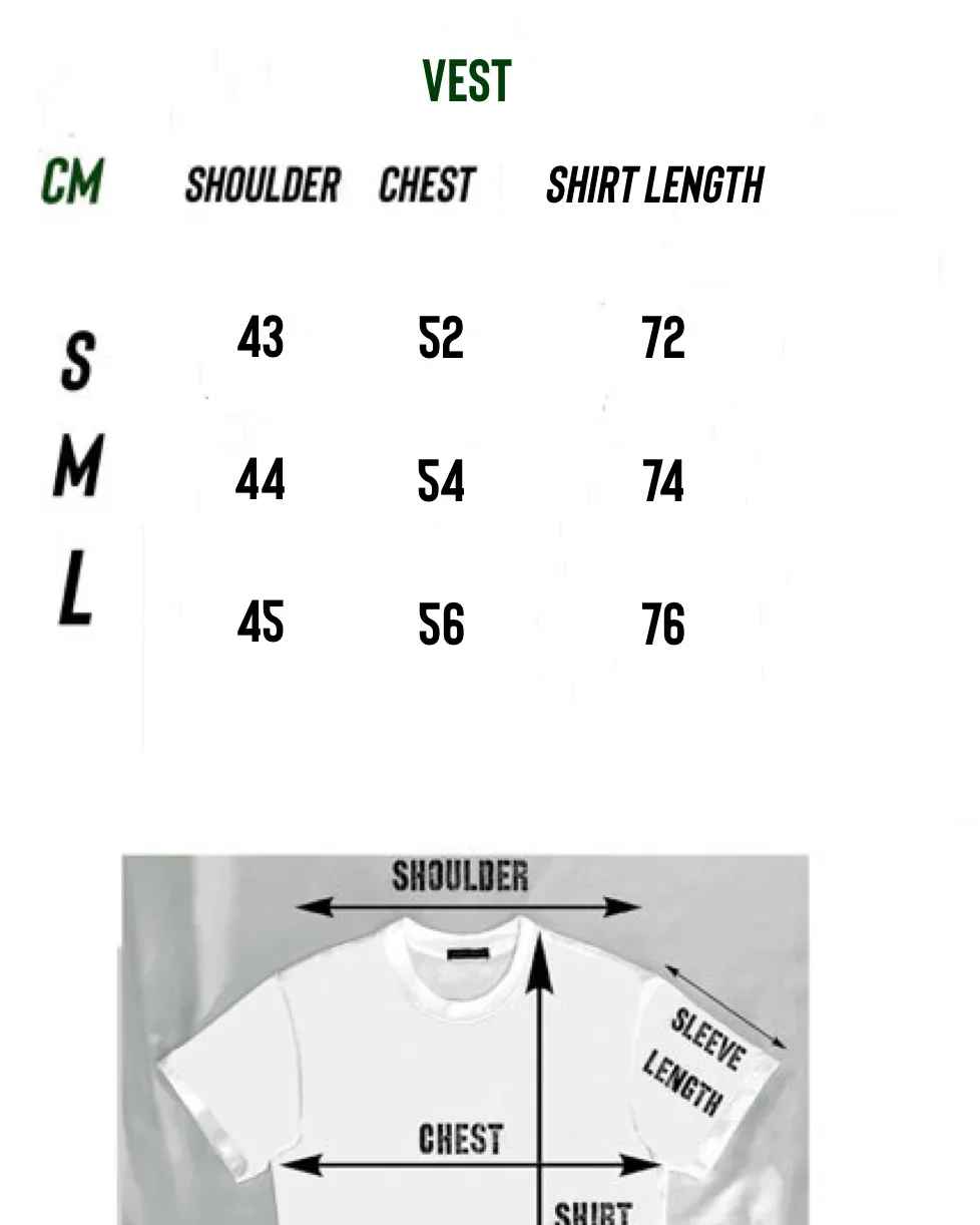 SPARROW GREEN | VICTOR Vest Top