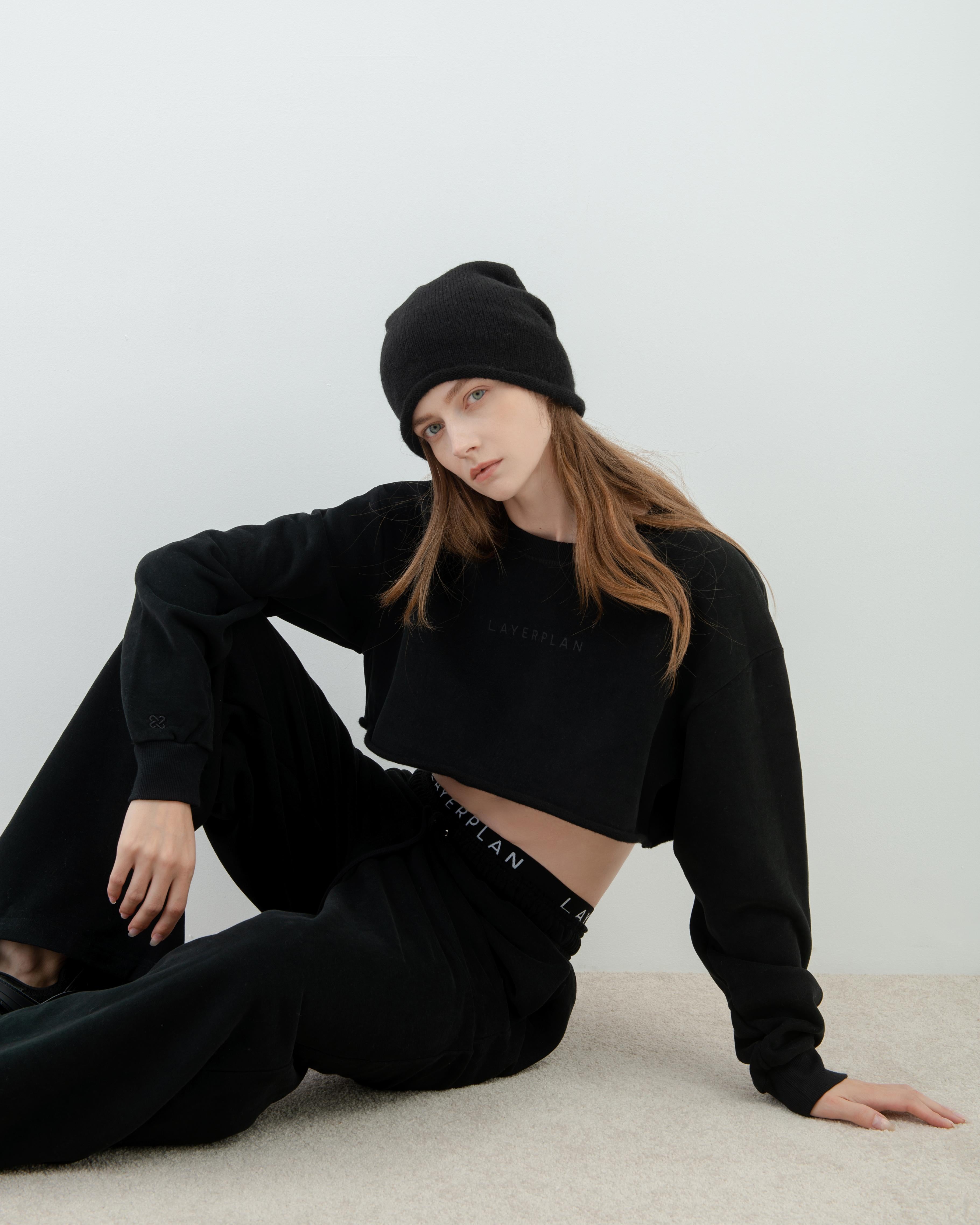 LAYERPLAN | LP Wideleg Logo Sweater Set