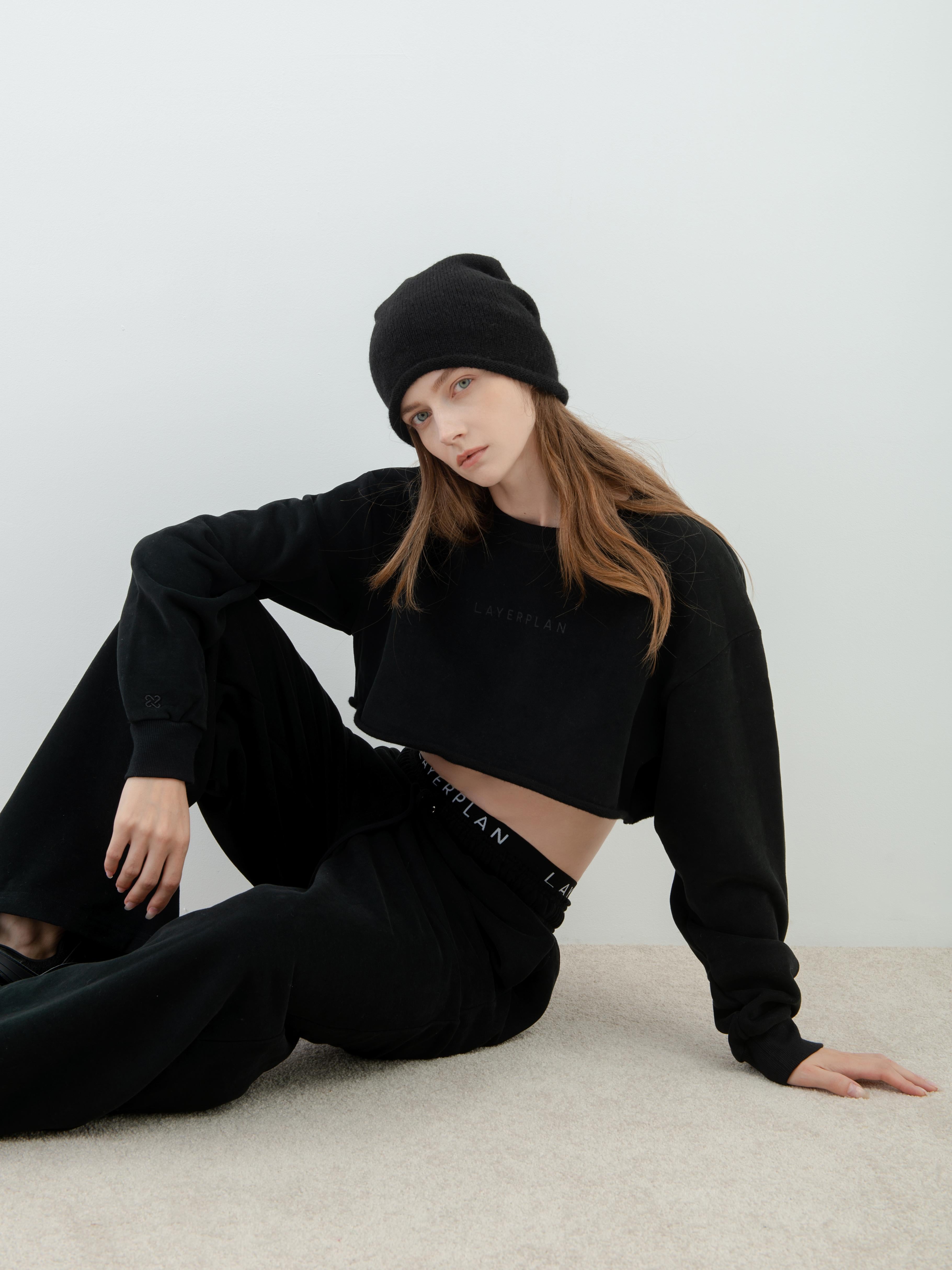 LAYERPLAN | LP Wideleg Logo Sweater Set
