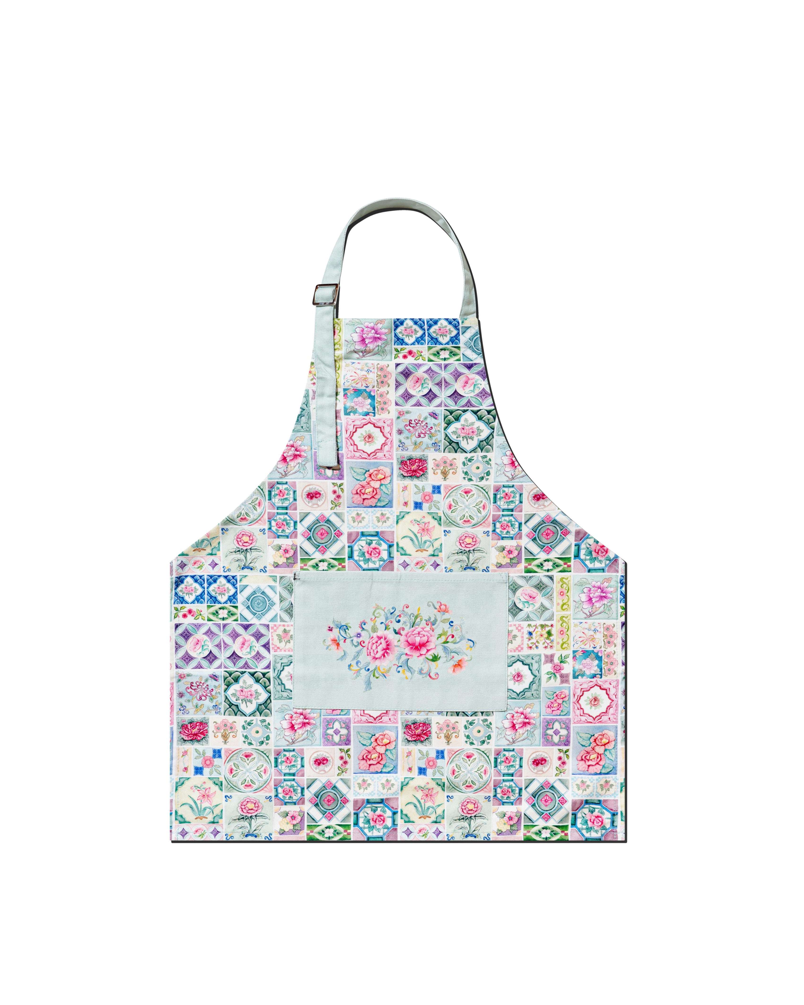 SINGLAPA | Peranakan Tiles Kids Apron