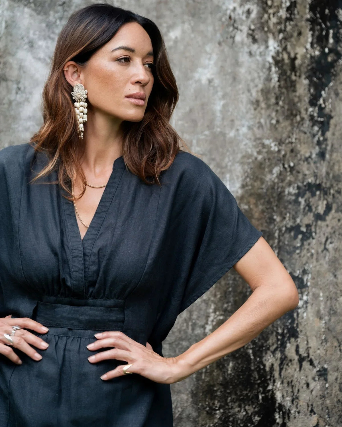 EDITION LIMITEE SINGAPORE | Kaftan Mini | Black