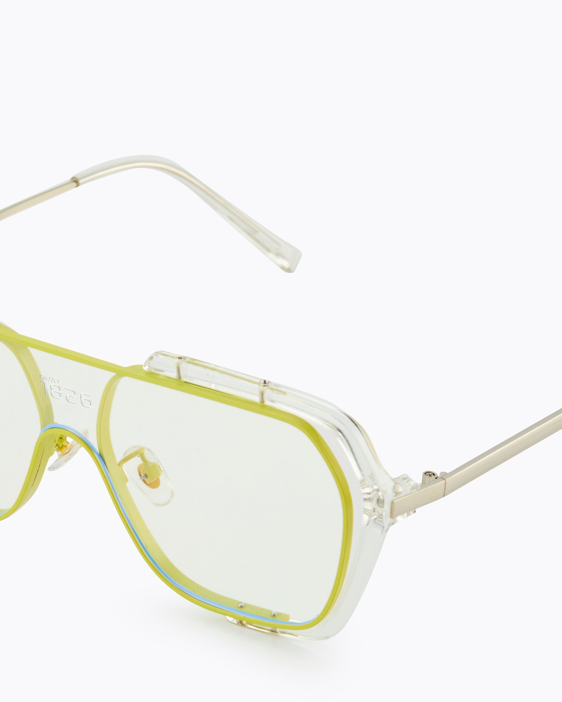PROJECTWEAR | Cardwell Sunglasses Green/Clear