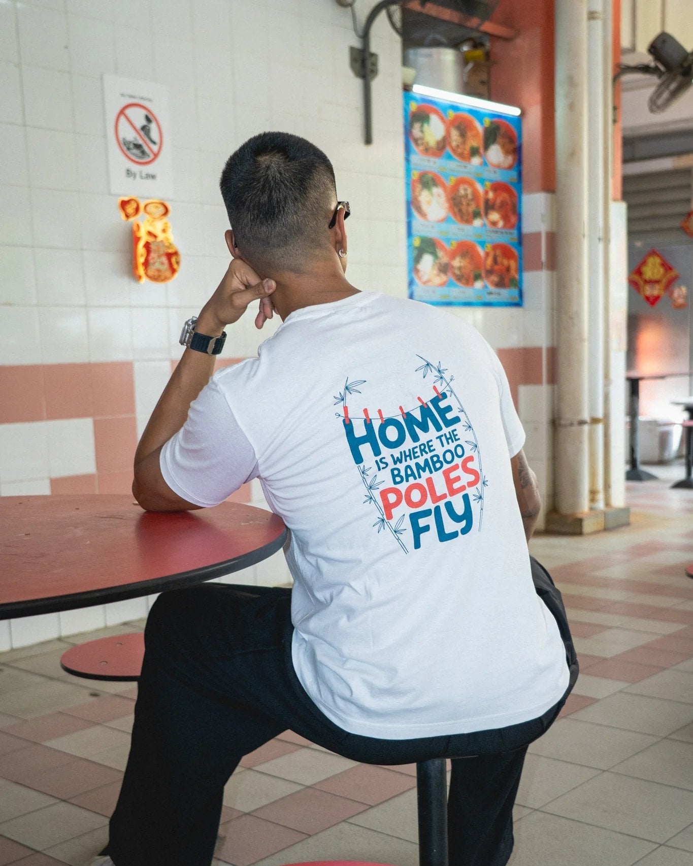 PHOTO PHACTORY | Little Red Dot T-Shirt | HDB Poles Tee