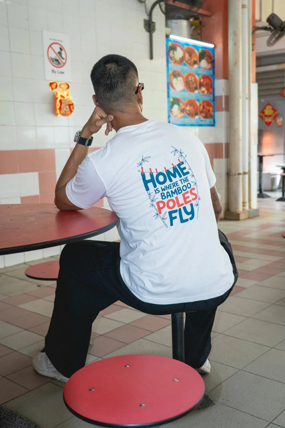 PHOTO PHACTORY | Little Red Dot T-Shirt | HDB Poles Tee
