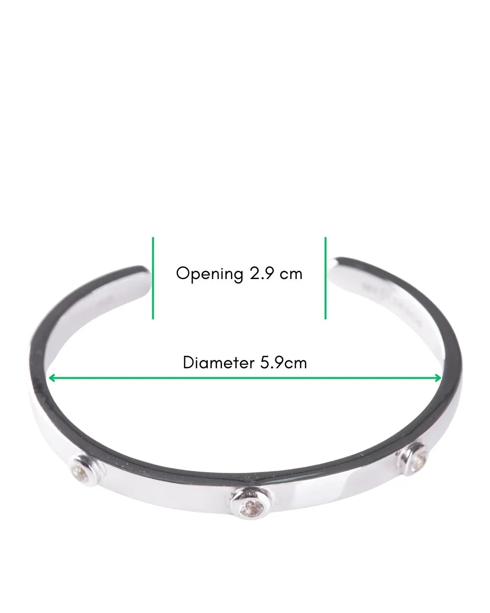 CREATIVE JEWELLERY STUDIO | Burmese White Topaz, Rhodium Plated Silver Cuff by Design of Gems