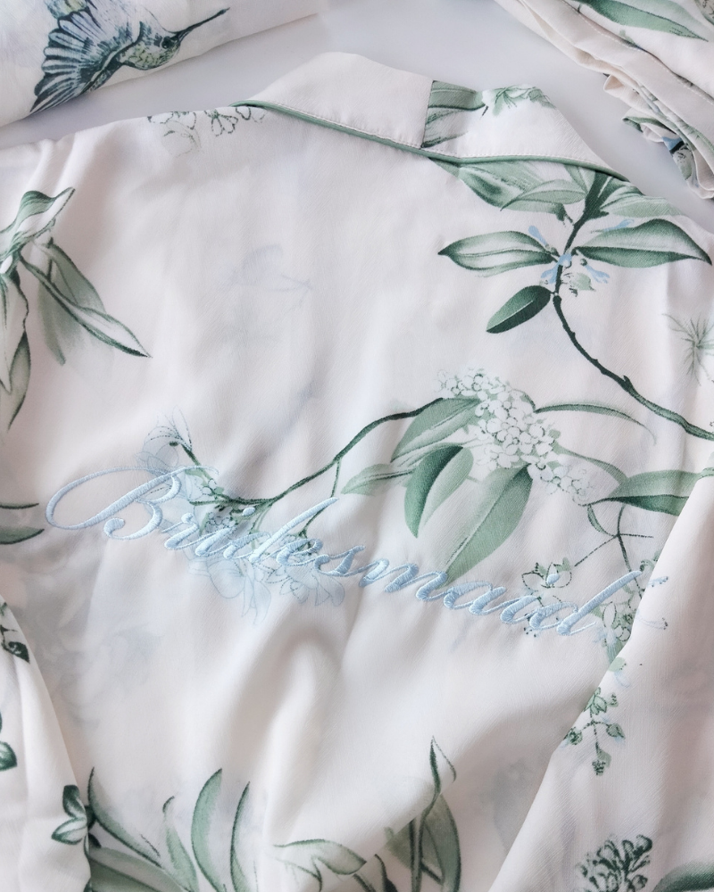 BELLS & BIRDS | Botanico Floral Robe