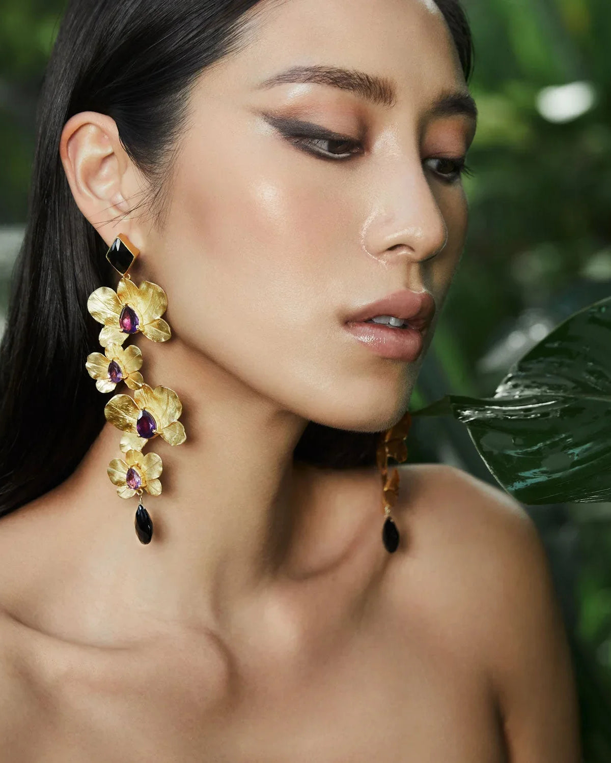 BOHEME BY VERO | Orchidea Double Earrings