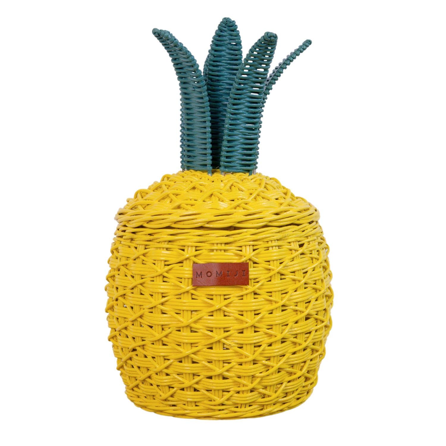 MOMIJI | Pineapple Basket - Small Yellow