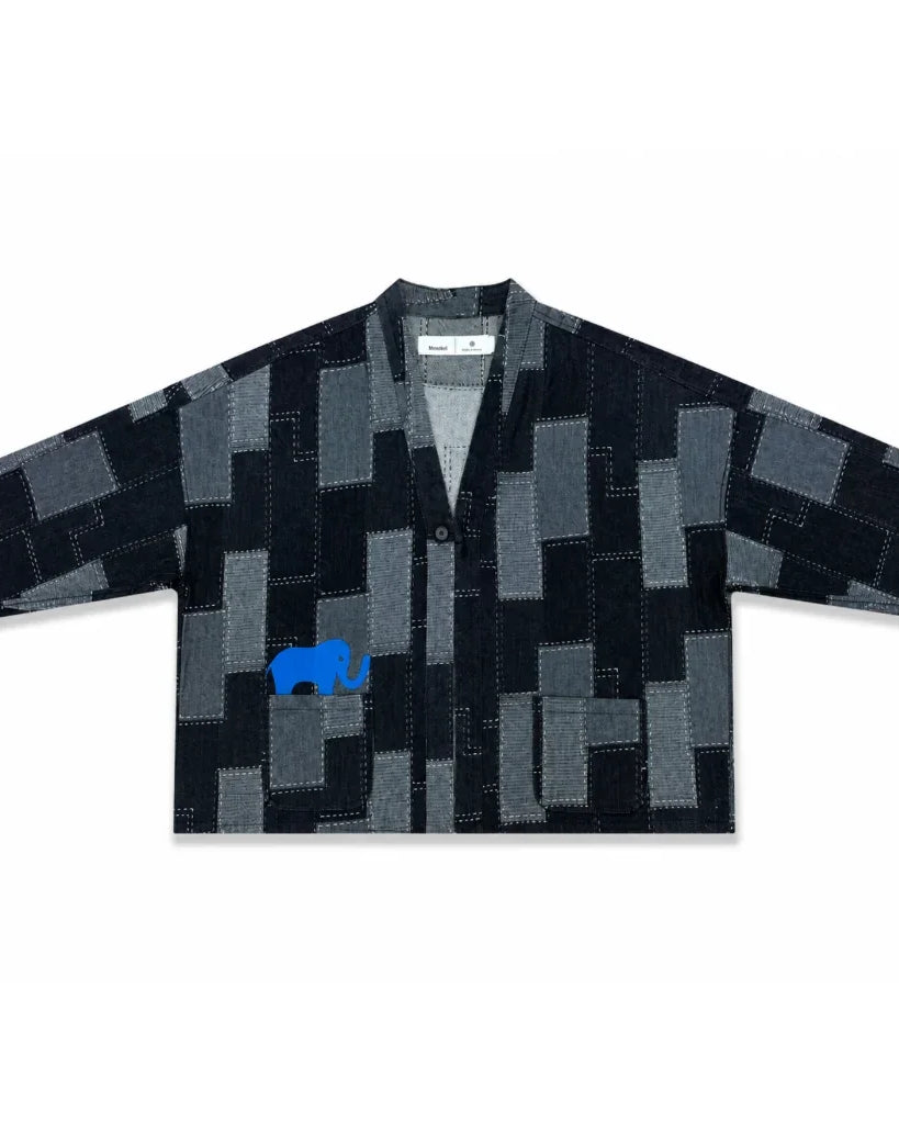 MANDAI WILDLIFE GROUP | SABRINAGOH - Silent Giants Unisex Denim Jacket