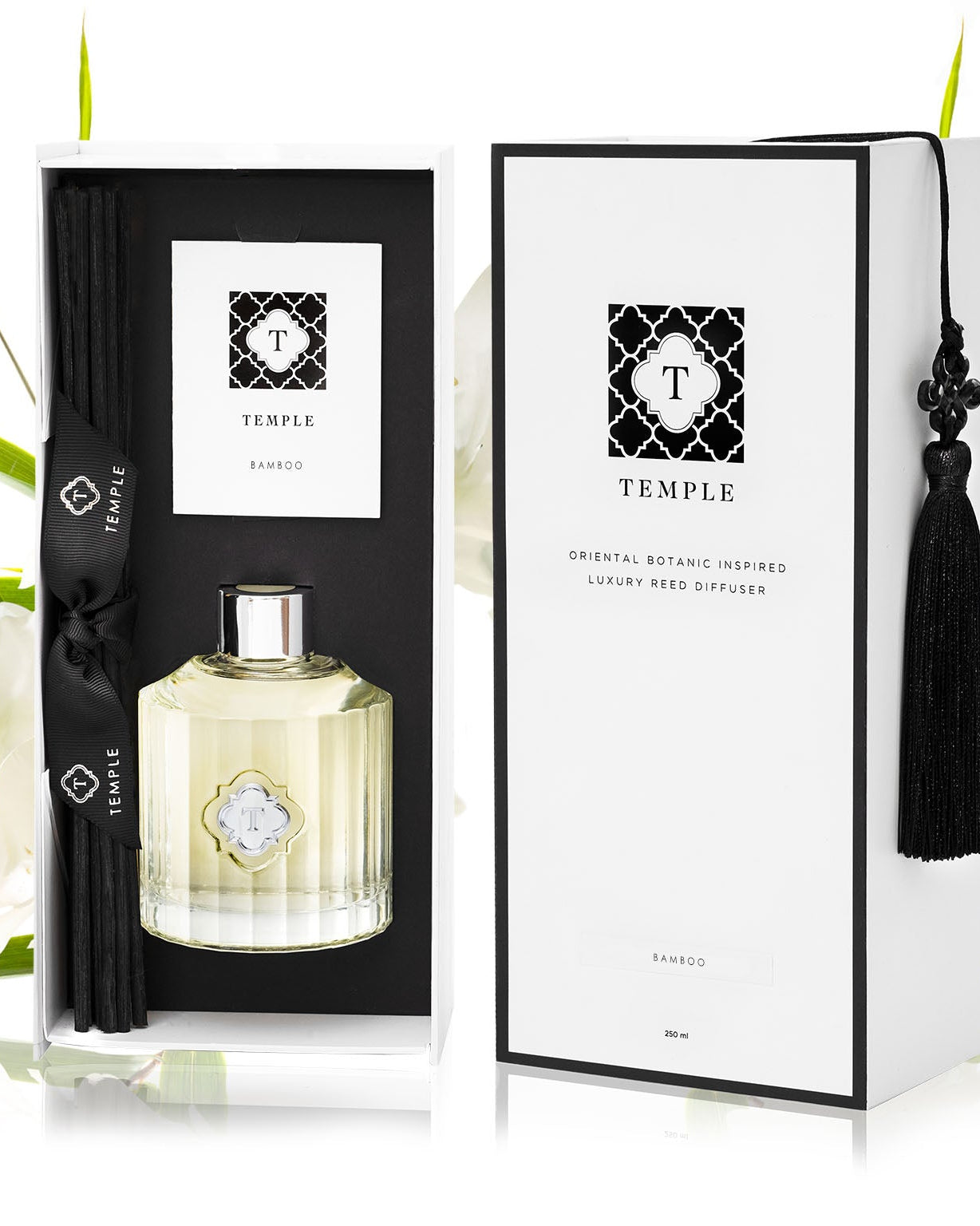 TEMPLE CANDLES | Luxury Reed Diffuser - Bamboo
