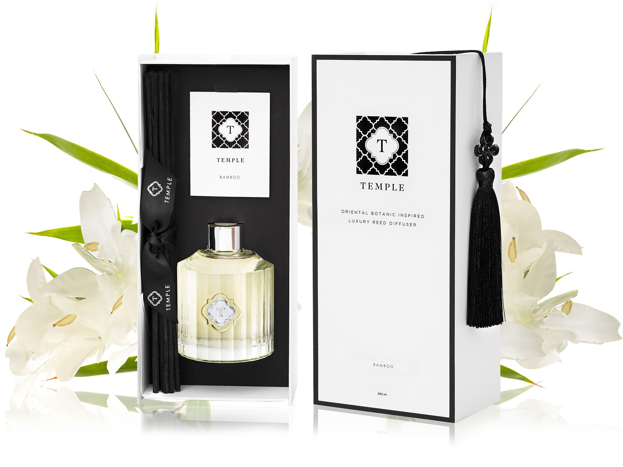 TEMPLE CANDLES | Luxury Reed Diffuser - Bamboo