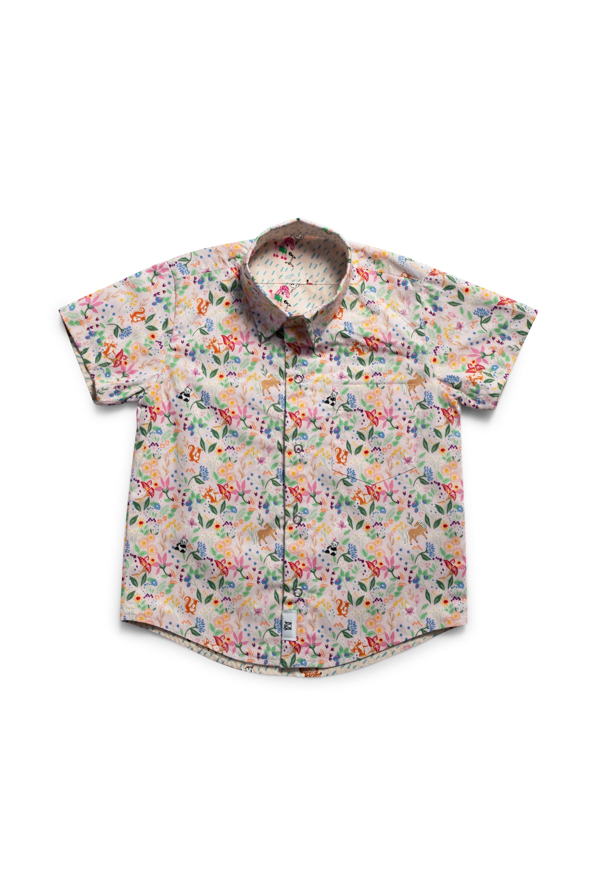 MAISON Q | Secret Garden Reversible Shirt