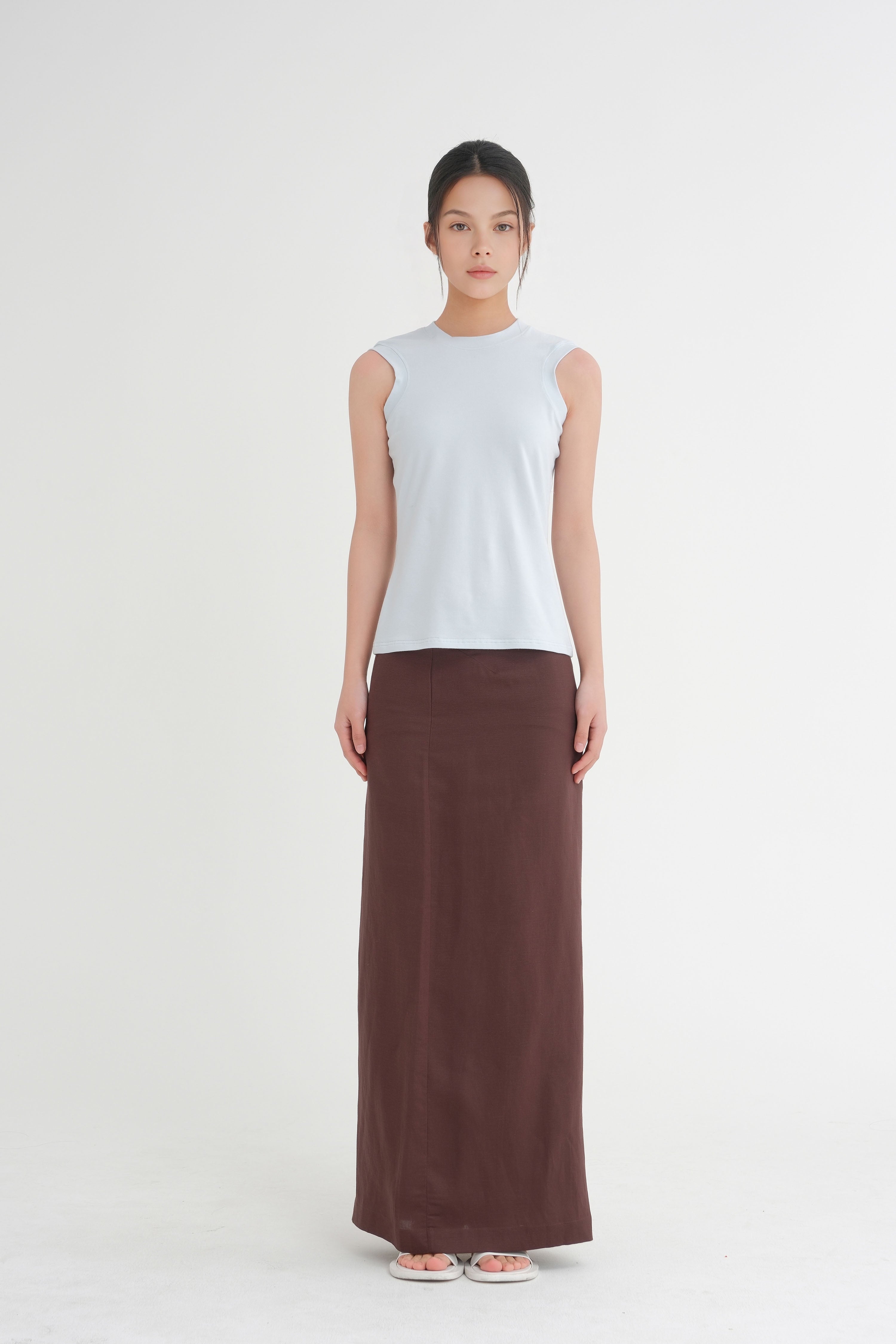 LAYERPLAN | Veyla Maxi Linen Skirt