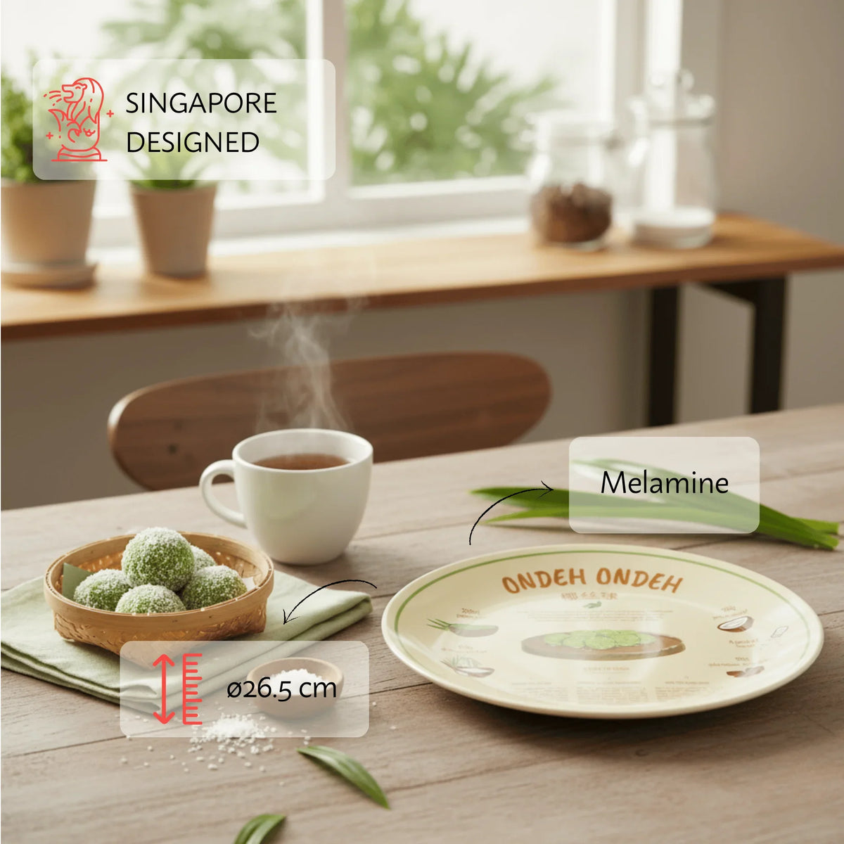 NOM | Recipe Plate (Ondeh Ondeh)