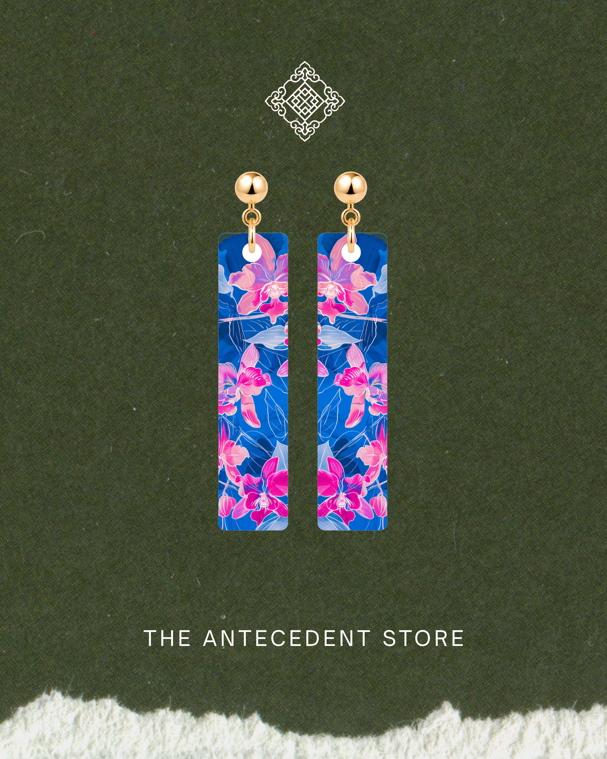 THE ANTECEDENT STORE | Vanda Miss Joaquim Orchid Earrings