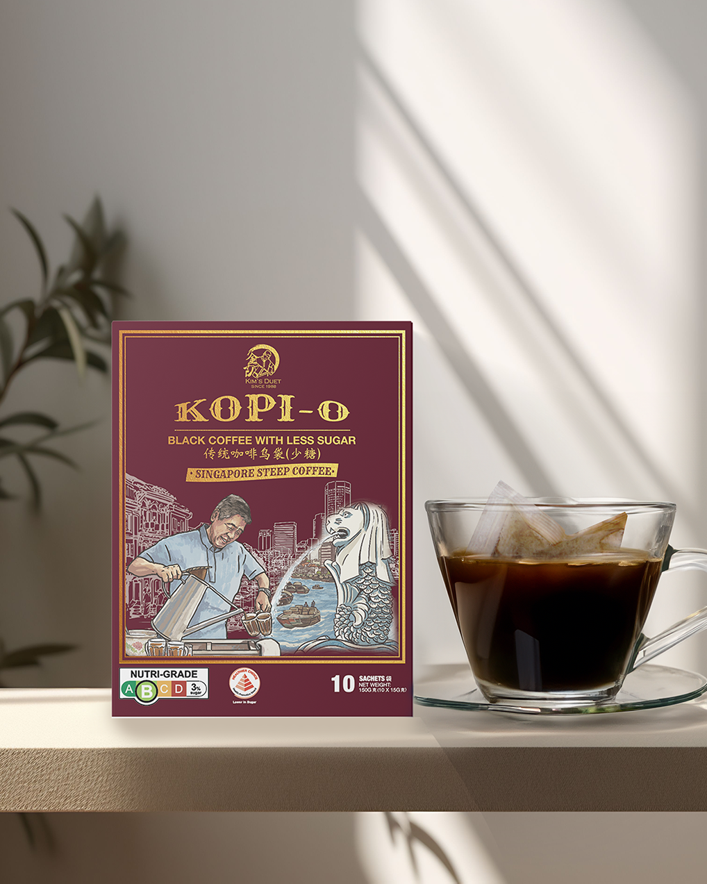 KIM'S DUET | Kopi-O (Black Coffee With Less Sugar)