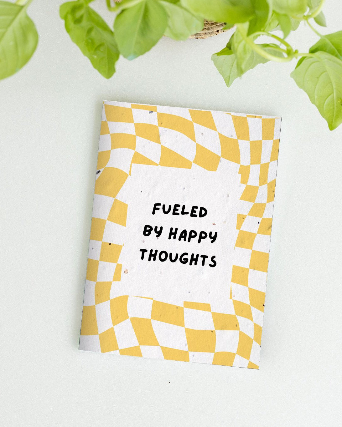 PURPLE AND PURE | Plantable Notebook Set - Happy Thoughts