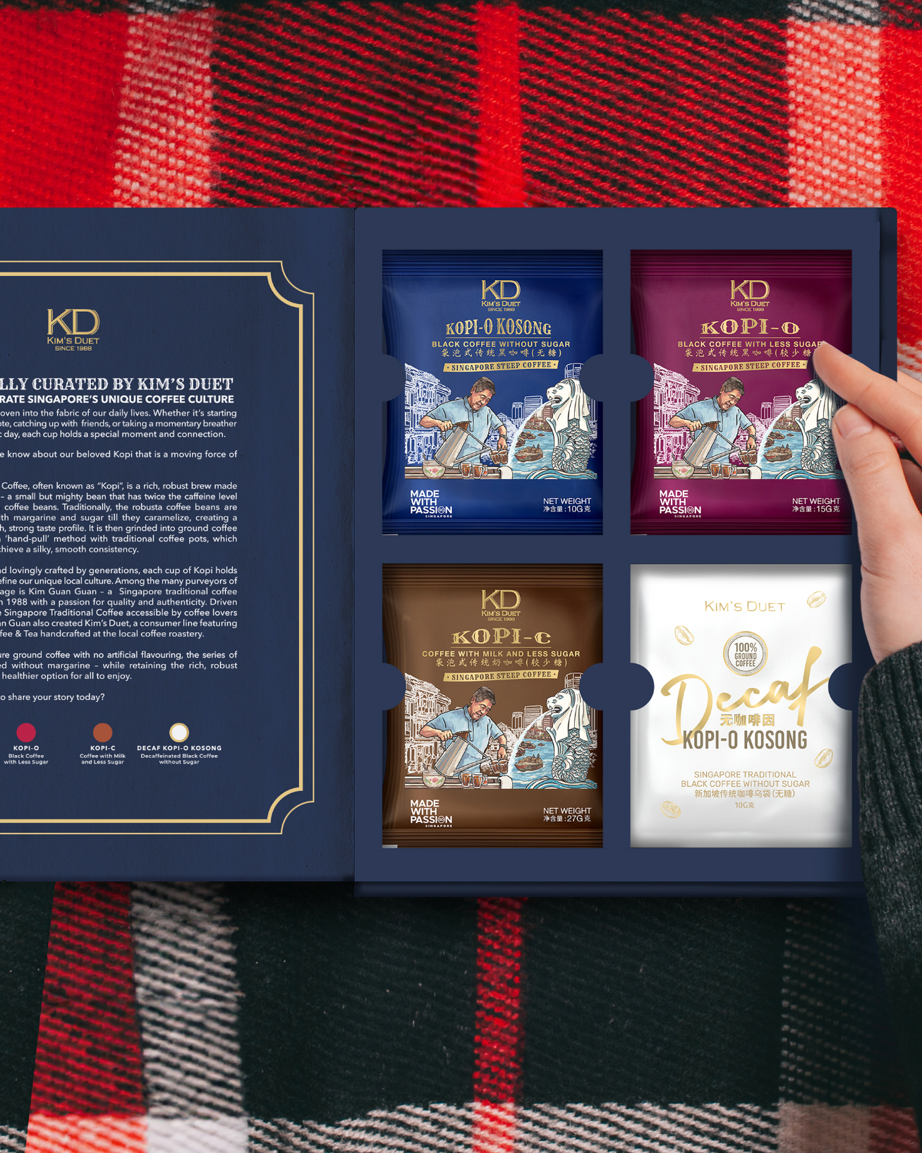 KIM'S DUET | Singapore Coffee Story Gift Set