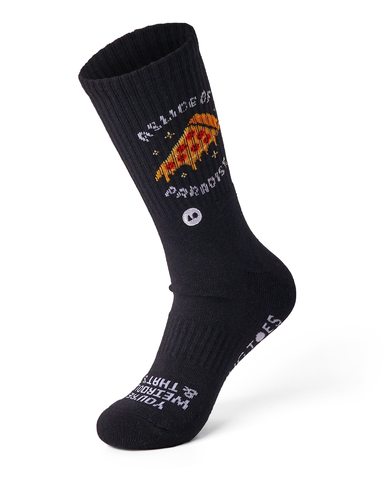 TALKING TOES | Weird Pizza Athletic Sock