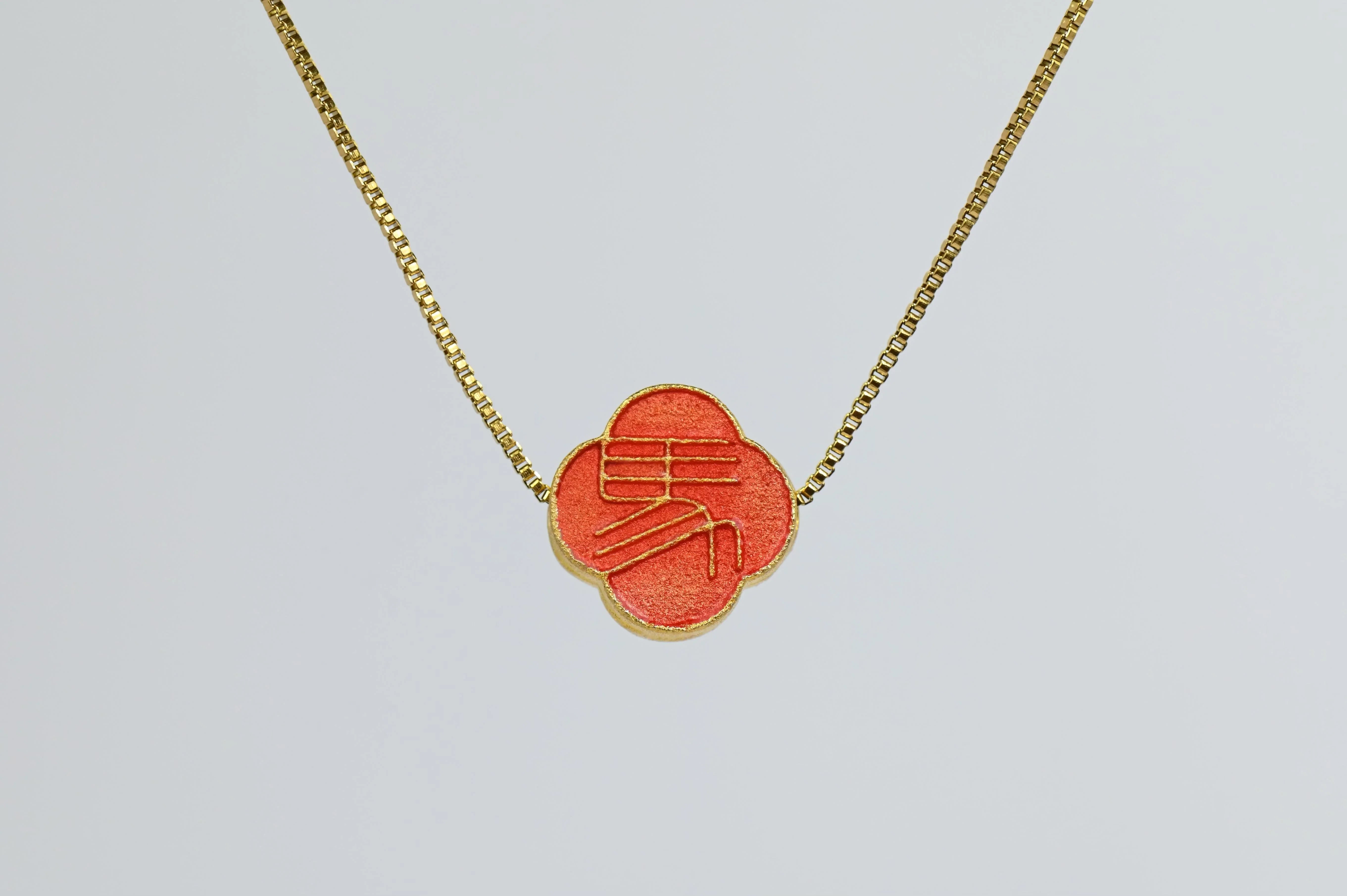 MARILYN TAN JEWELLERY | Lucky Zodiac Gold Chain Pendant Necklace With Enamel Charm