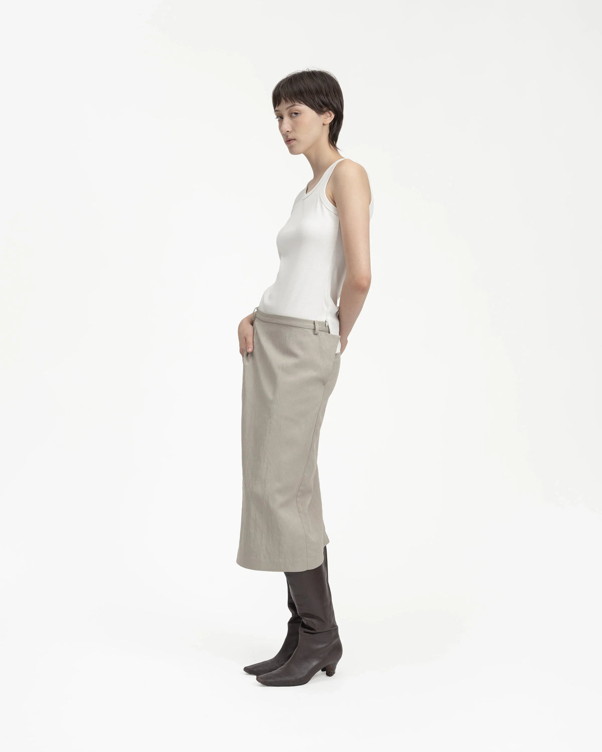 GRAYE | Architect Skirt | Artichoke