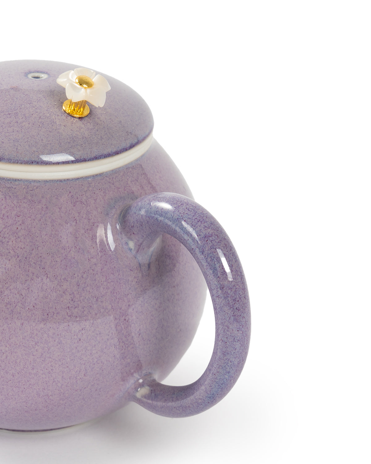 CRAFILAB | Purple & Jun Kiln Transmutation Dragon Egg Teapot