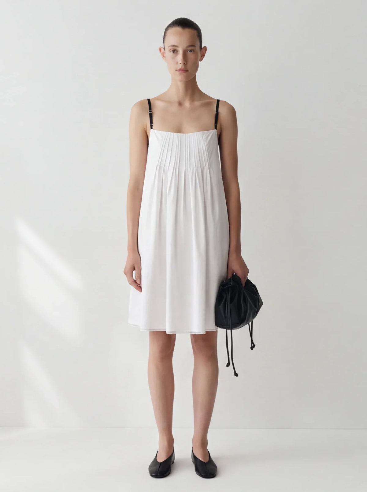 LAYERPLAN | Sela Gathered Slip Dress