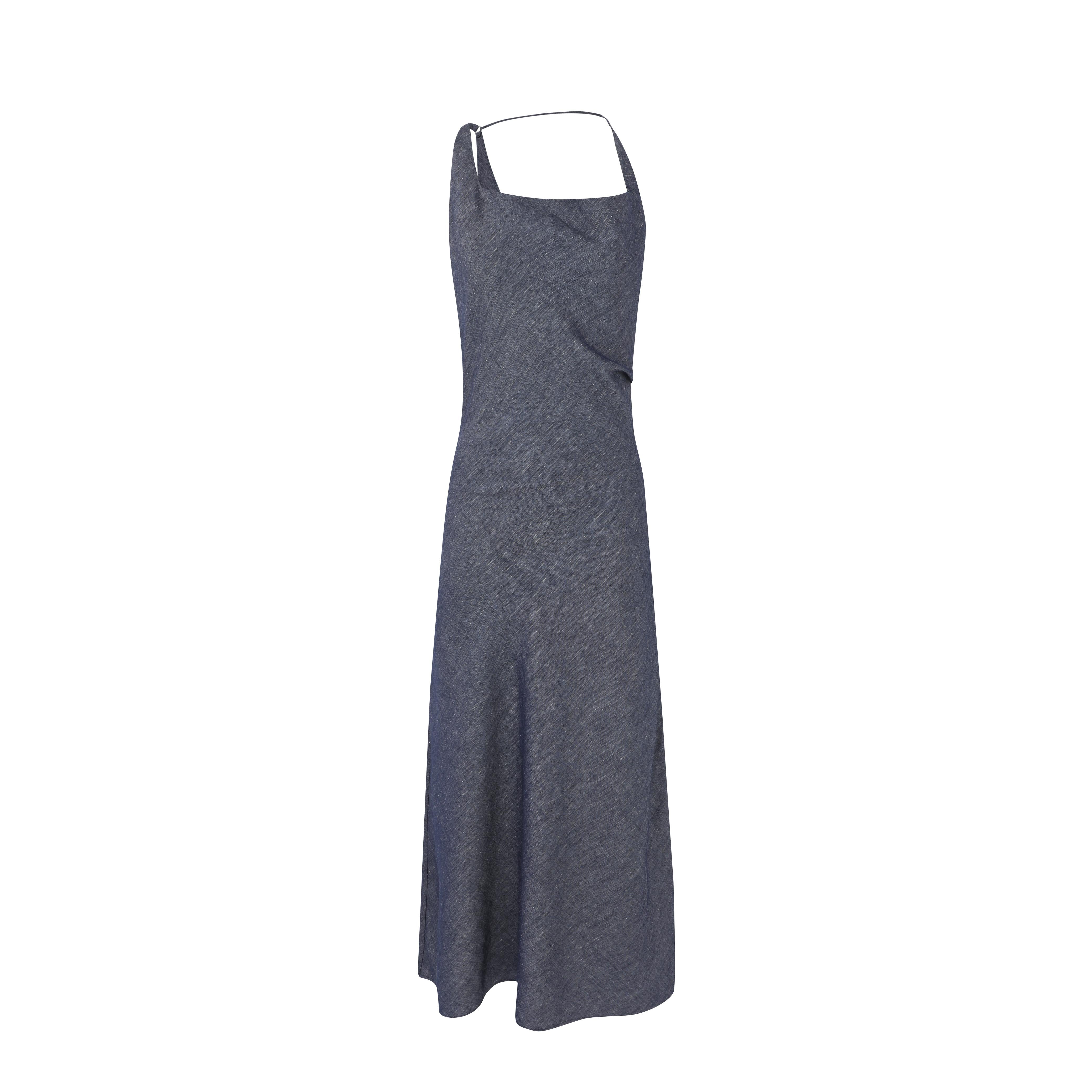 LAYERPLAN | Aven Long Asymmetric Dress