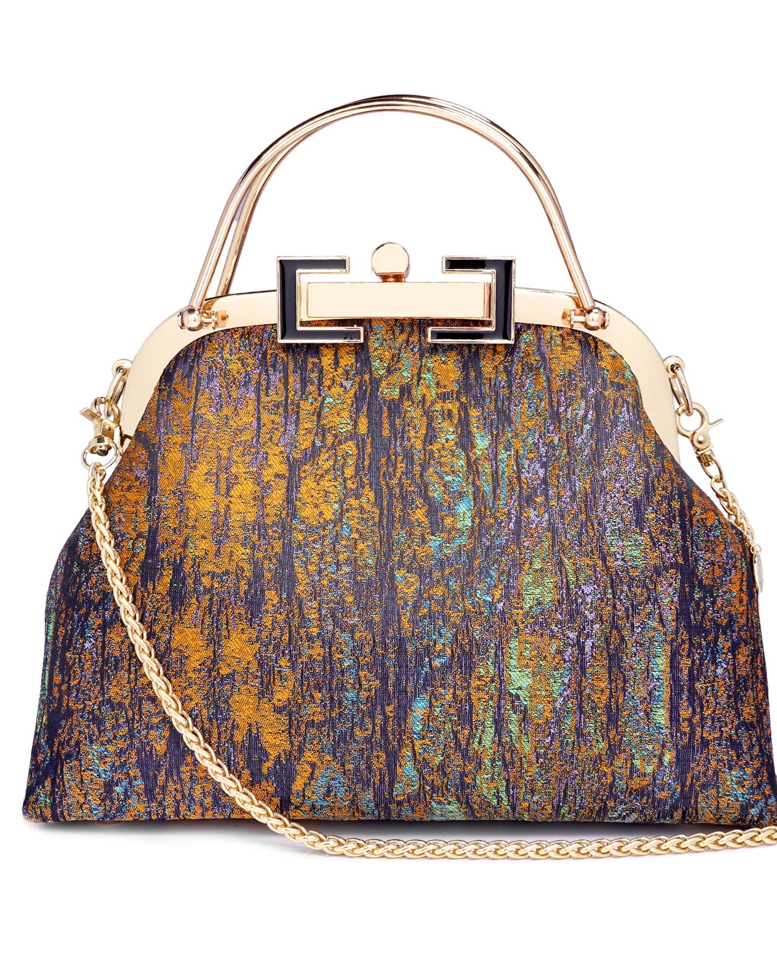 COCOONESE | Clasp Crossbody Bag - Maple