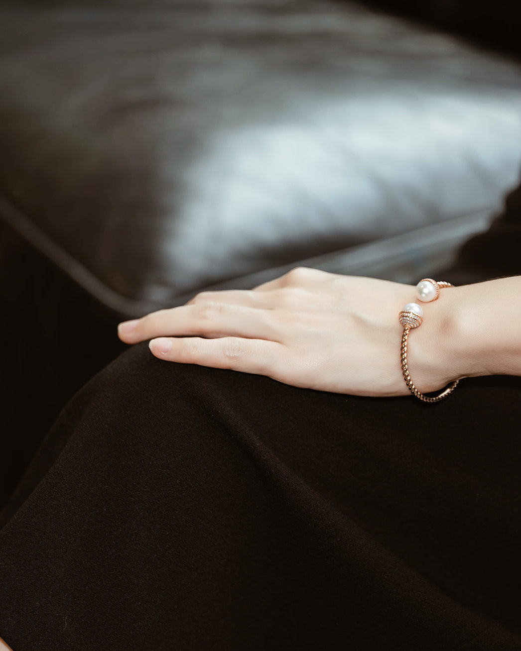 PEARLY LUSTRE | Asian Civilisations Museum Freshwater Pearl Bracelet WB00076 | ACM Collection
