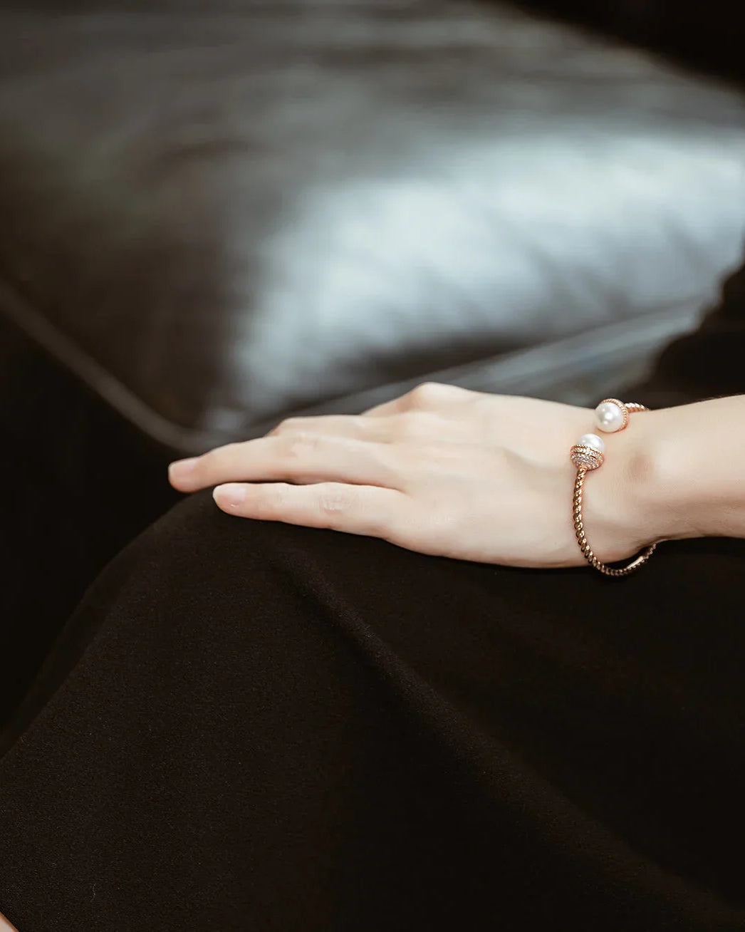 PEARLY LUSTRE | Asian Civilisations Museum Freshwater Pearl Bracelet WB00076 | ACM Collection