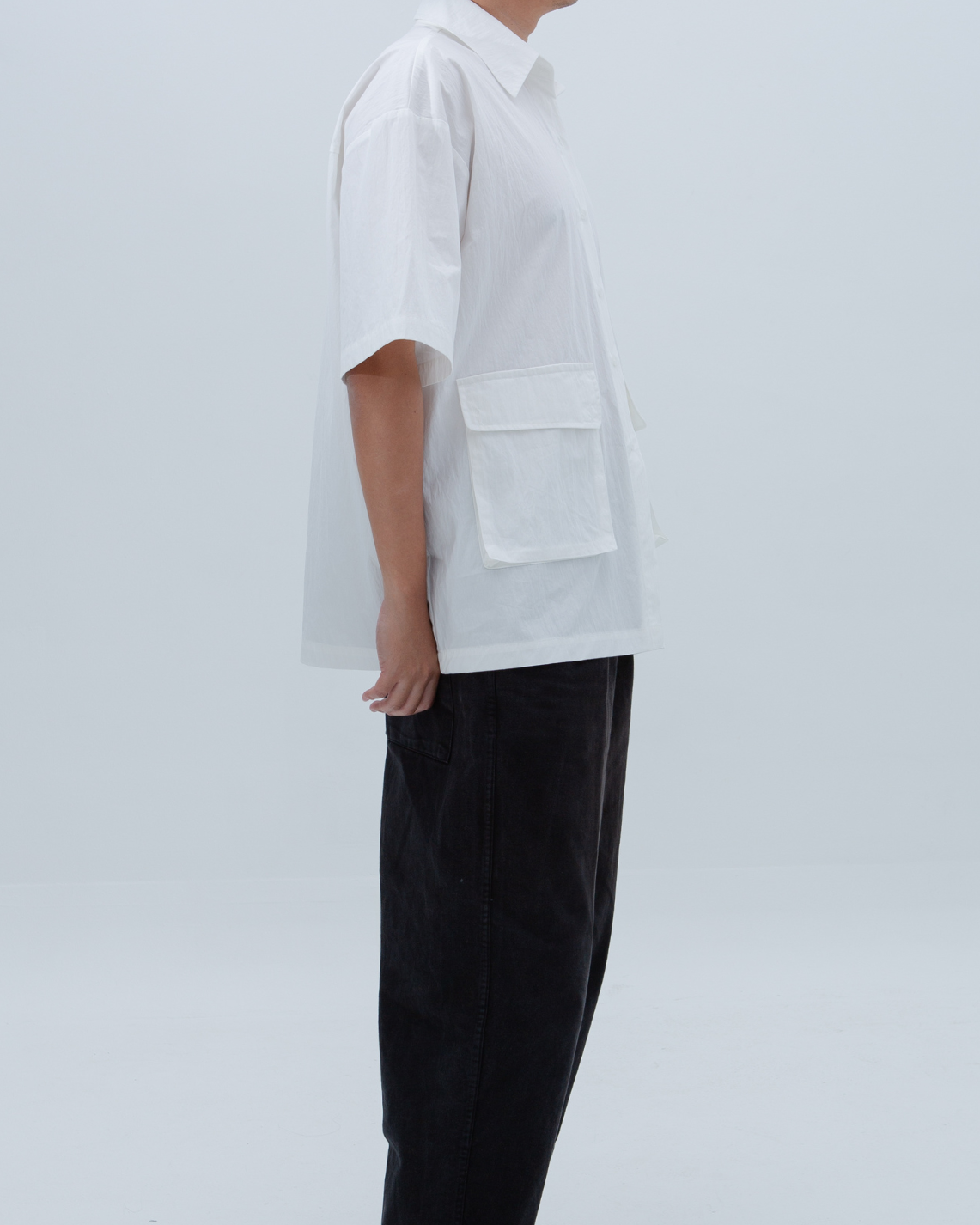 SAERO COLLECTIVE | Boho Overfit Shirt | White