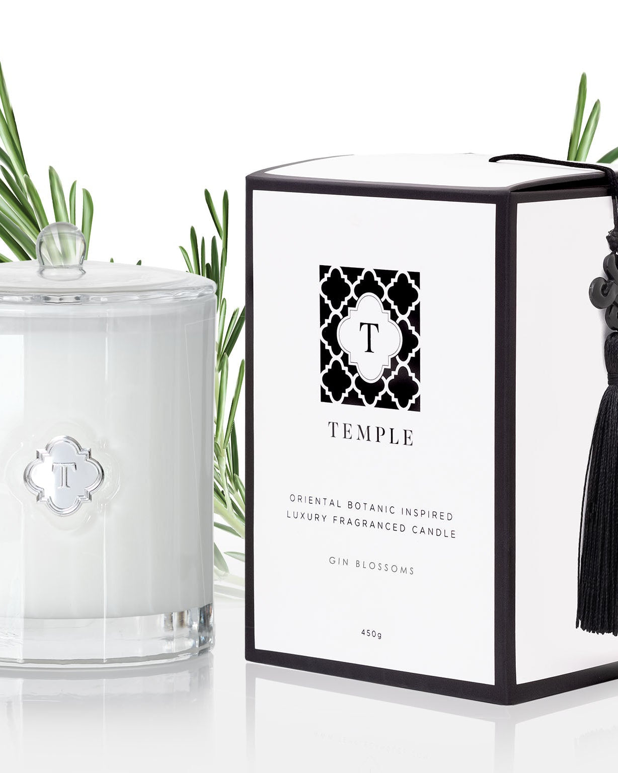 TEMPLE CANDLES | Luxury Fragranced Candle - Gin Blossoms