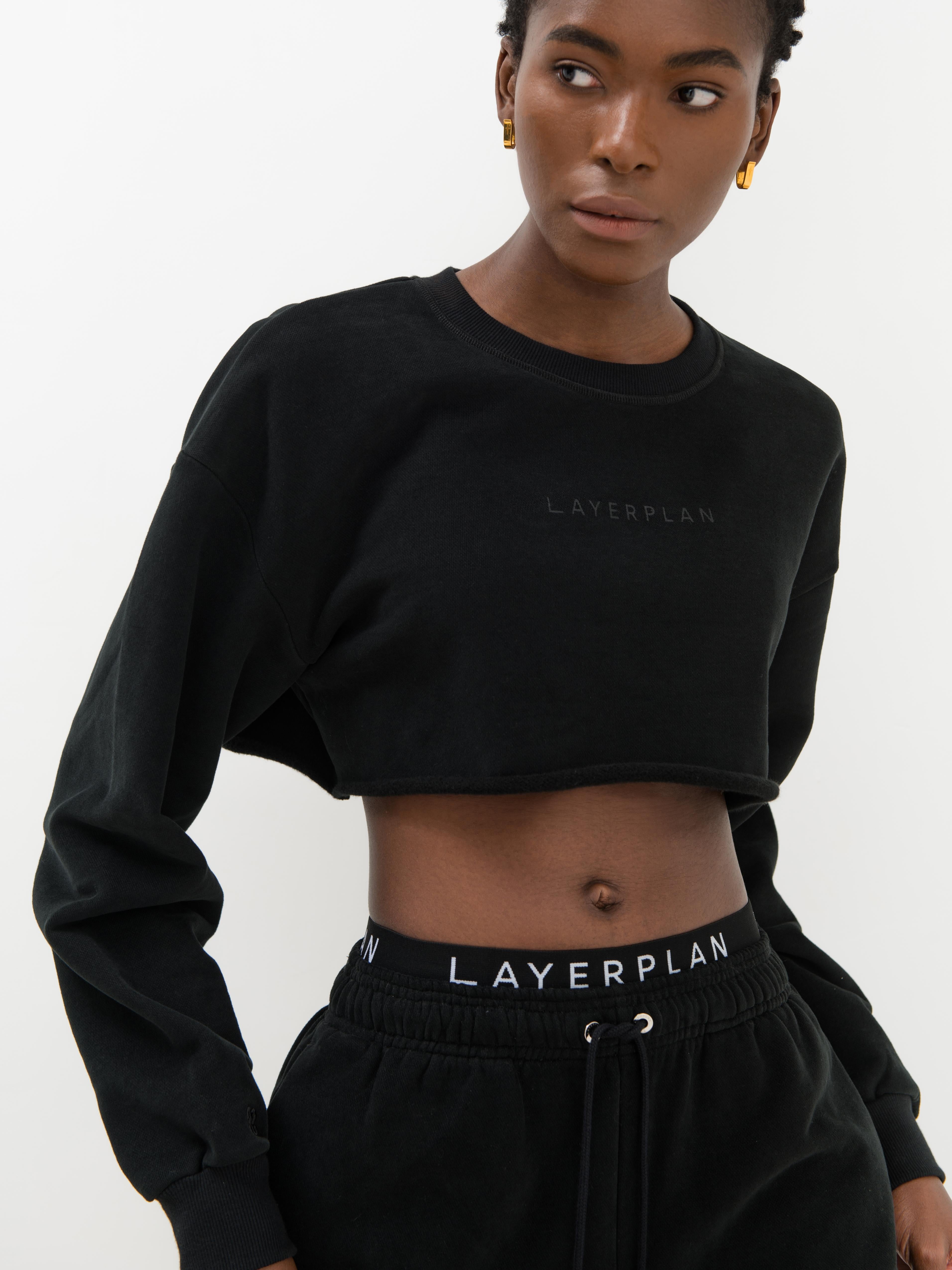 LAYERPLAN | LP Wideleg Logo Sweater Set