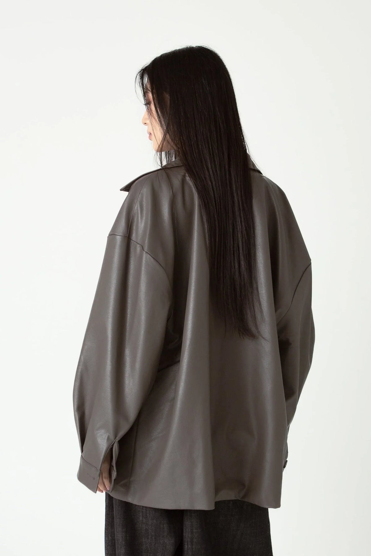 SAERO COLLECTIVE | Gajuk Oversized Jacket | Charcoal Grey