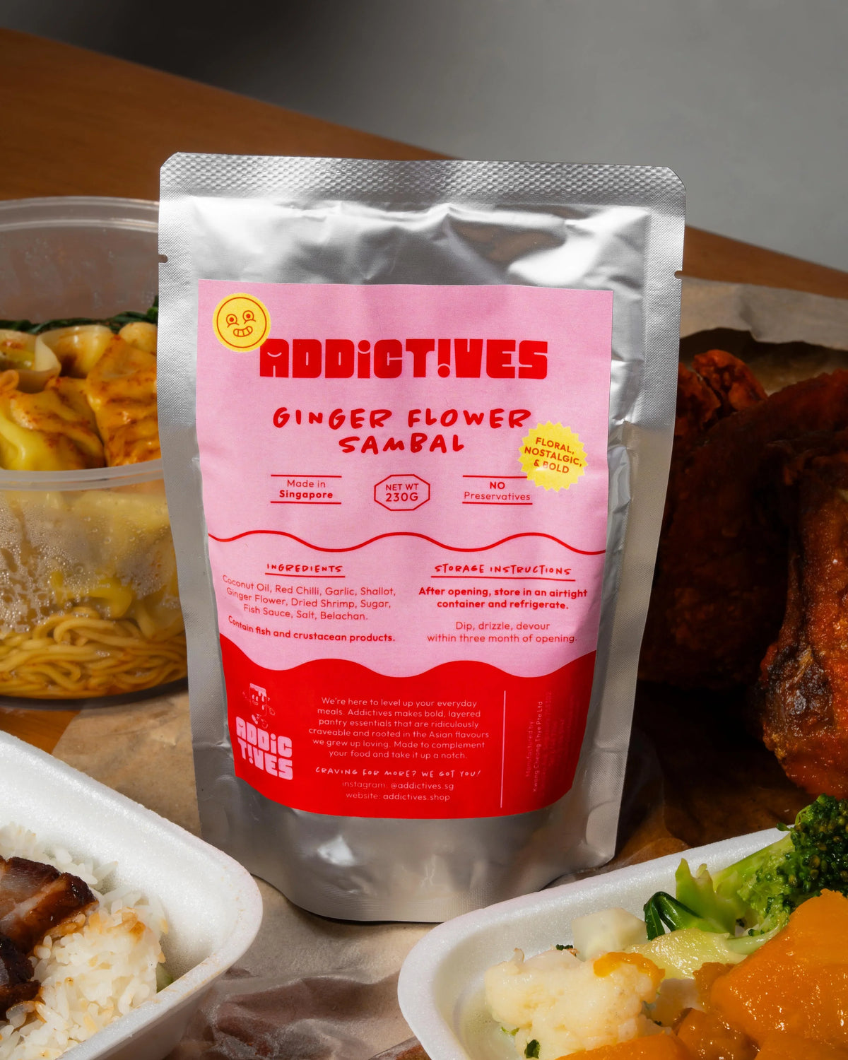 ADDICTIVES SG | Ginger Flower Sambal