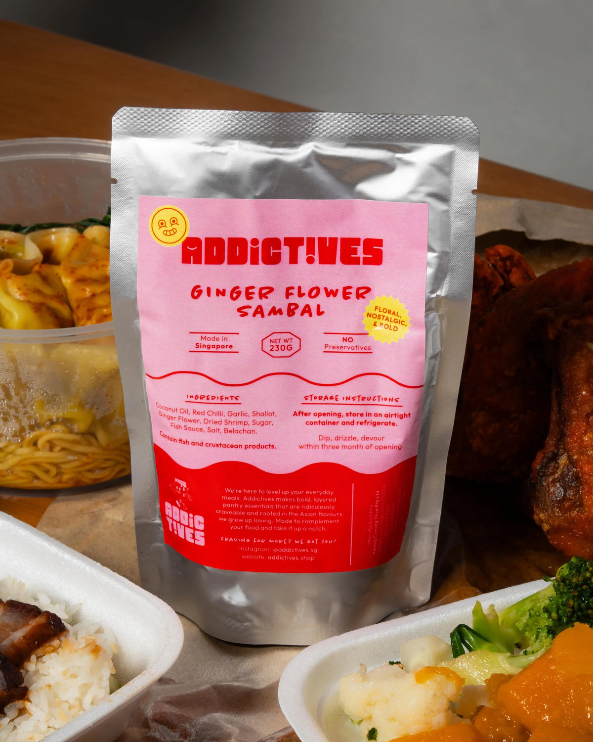ADDICTIVES SG | Ginger Flower Sambal