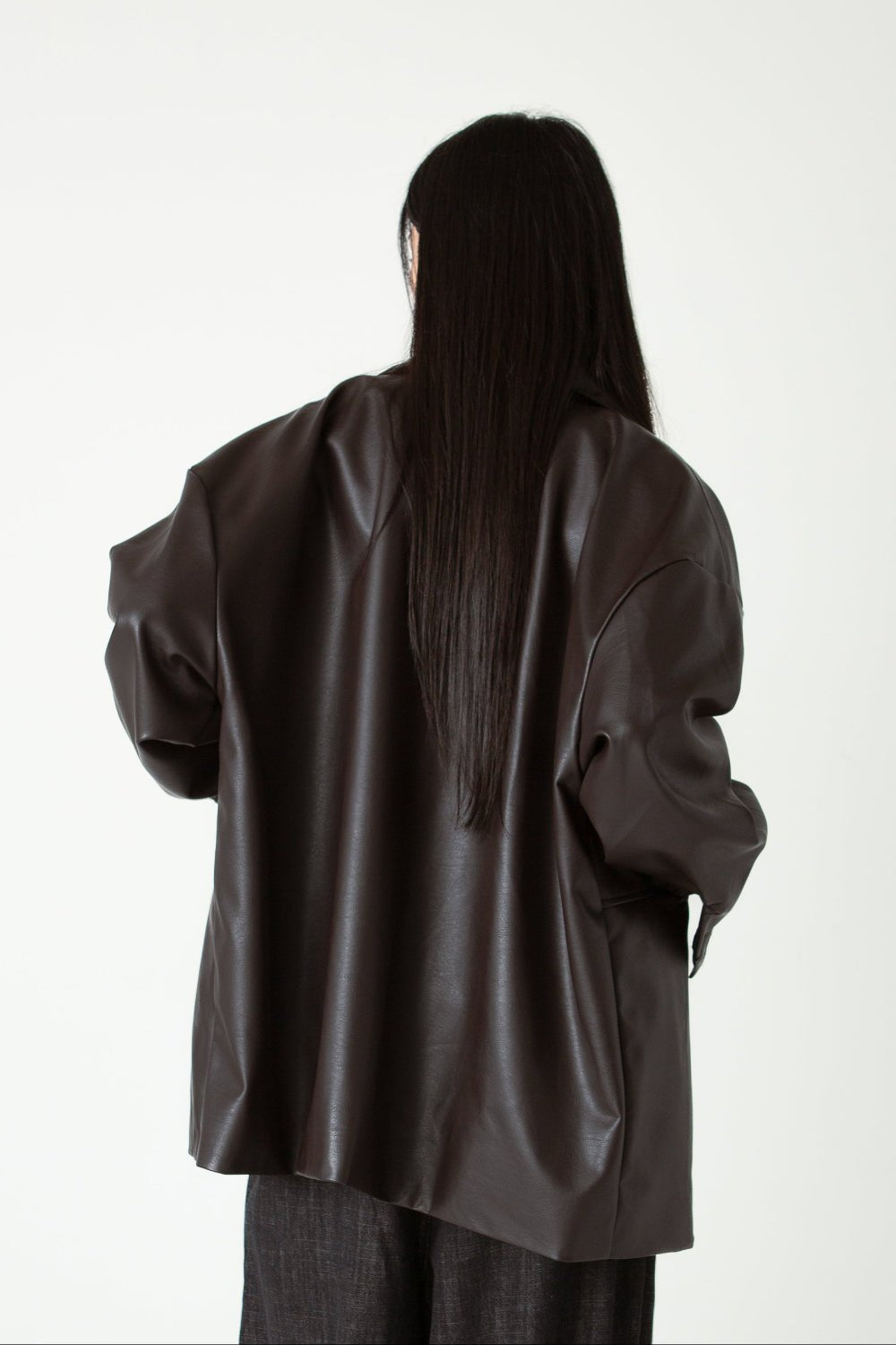 SAERO COLLECTIVE | Gajuk Oversized Jacket | Obsidian Brown