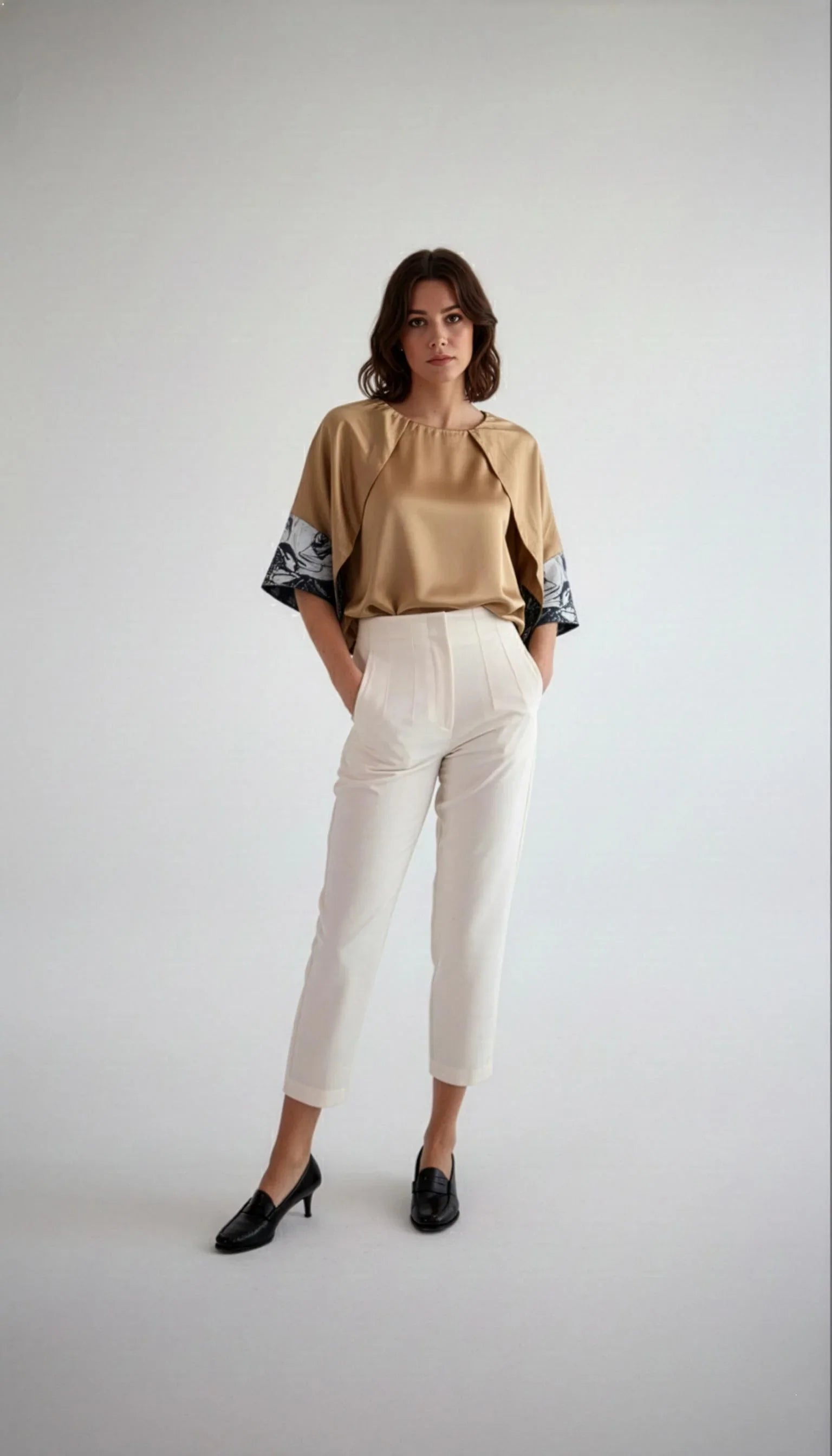 WOLF & BYRD | Gilded Flow Blouse