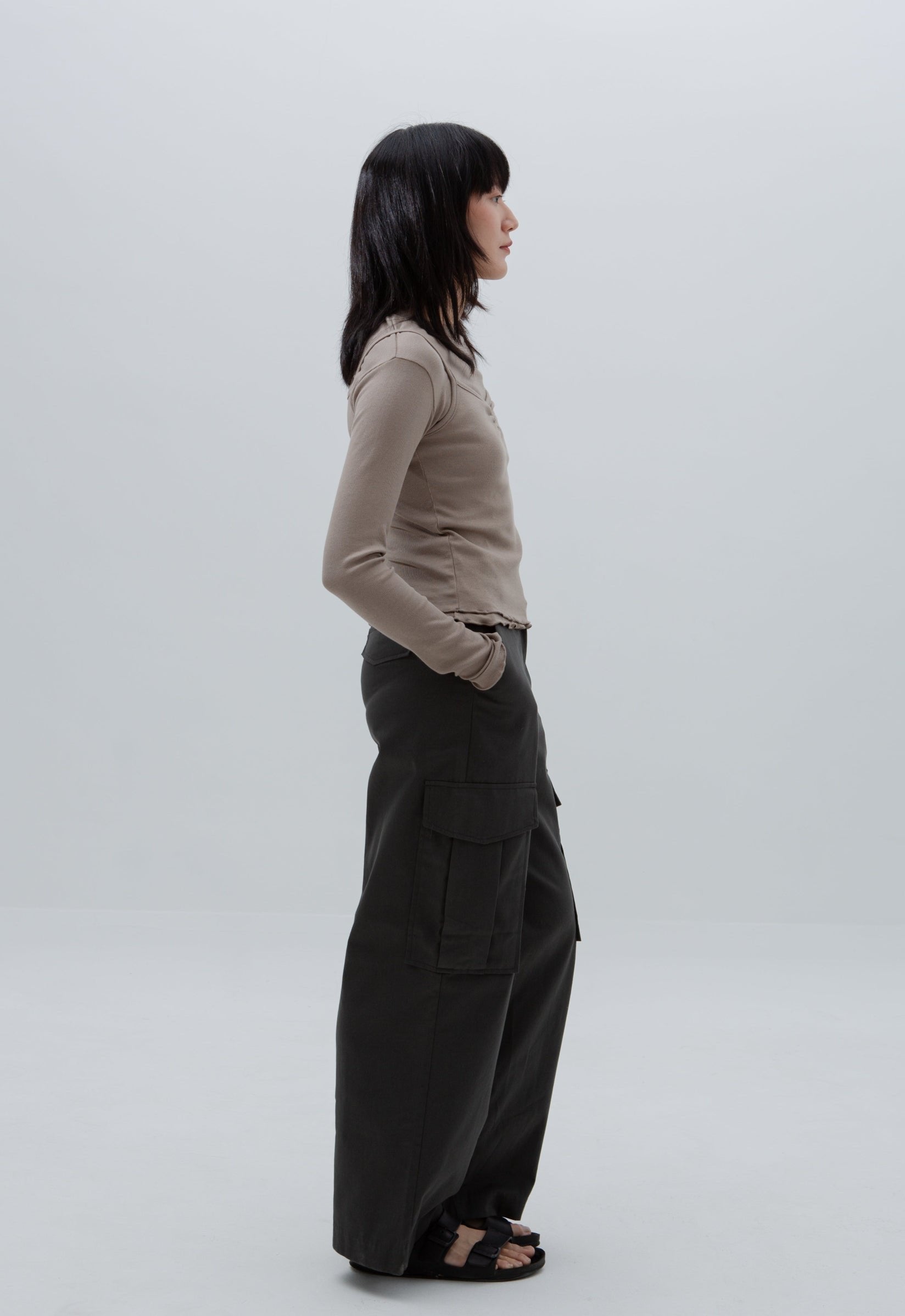 SAERO COLLECTIVE | Nongsa Cargo Pants | Gauntlet Grey