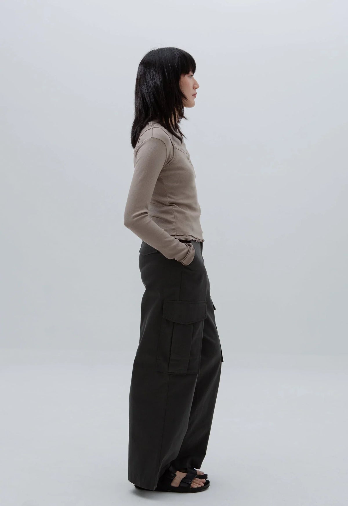 SAERO COLLECTIVE | Nongsa Cargo Pants | Gauntlet Grey