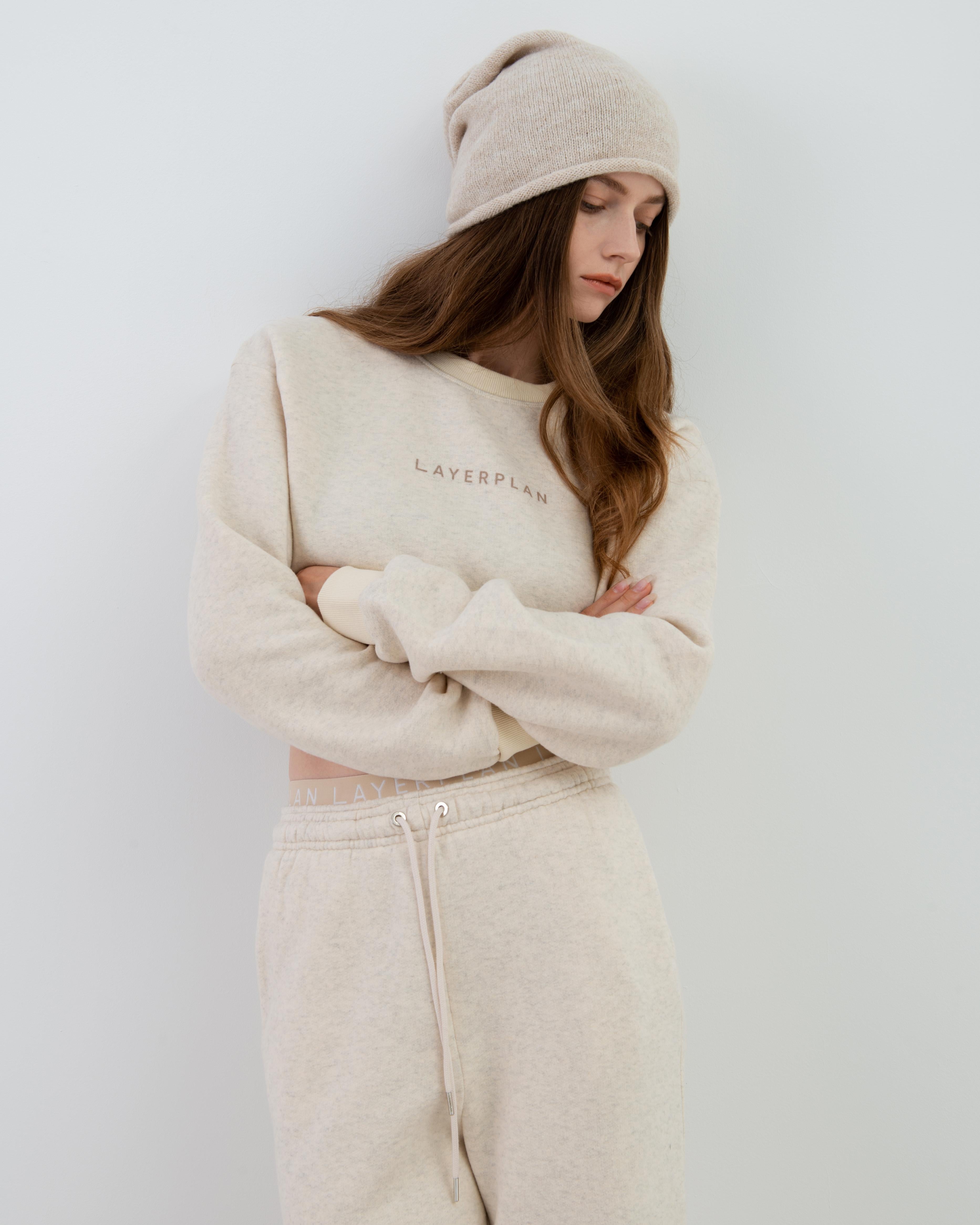 LAYERPLAN | LP Wideleg Logo Sweater Set