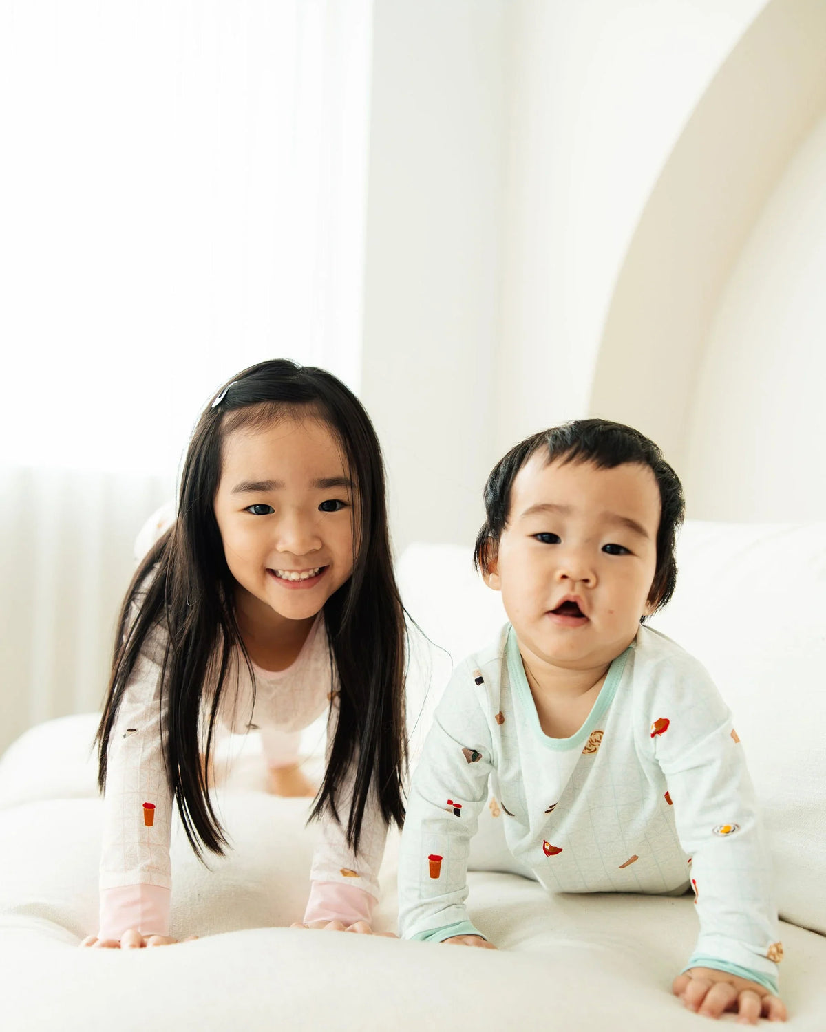 SELENIGHTCO | Kids Long Pyjamas Set | Kopitiam Jade