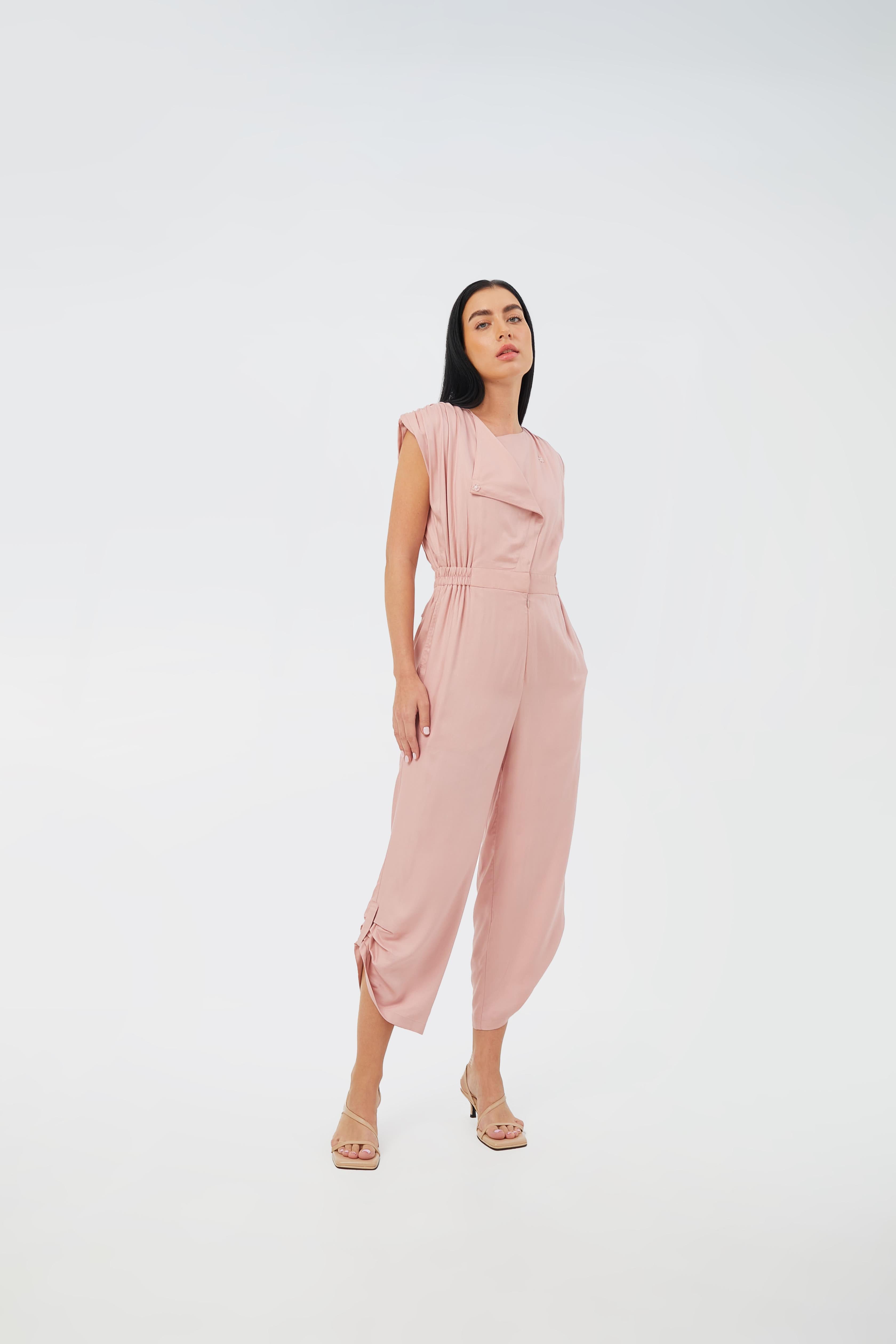 CAELI ECO LUXE | Draped Jumpsuit