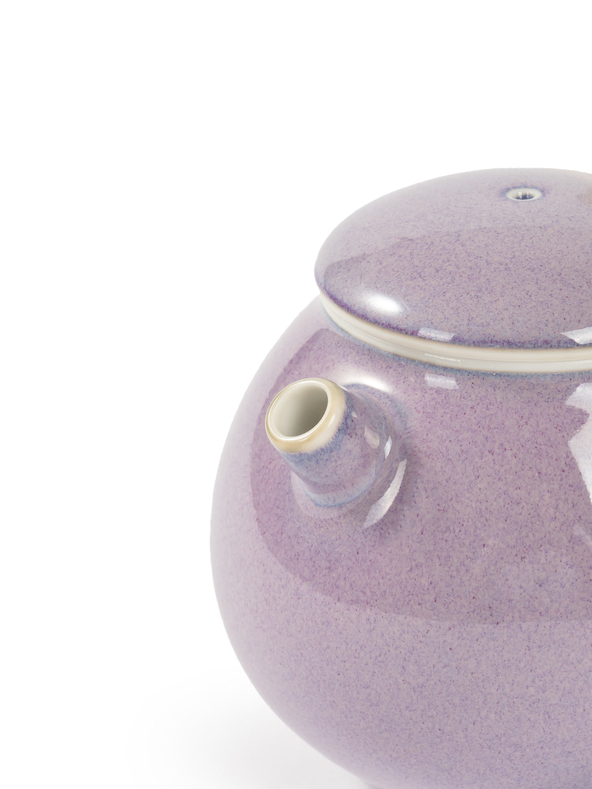 CRAFILAB | Purple & Jun Kiln Transmutation Dragon Egg Teapot