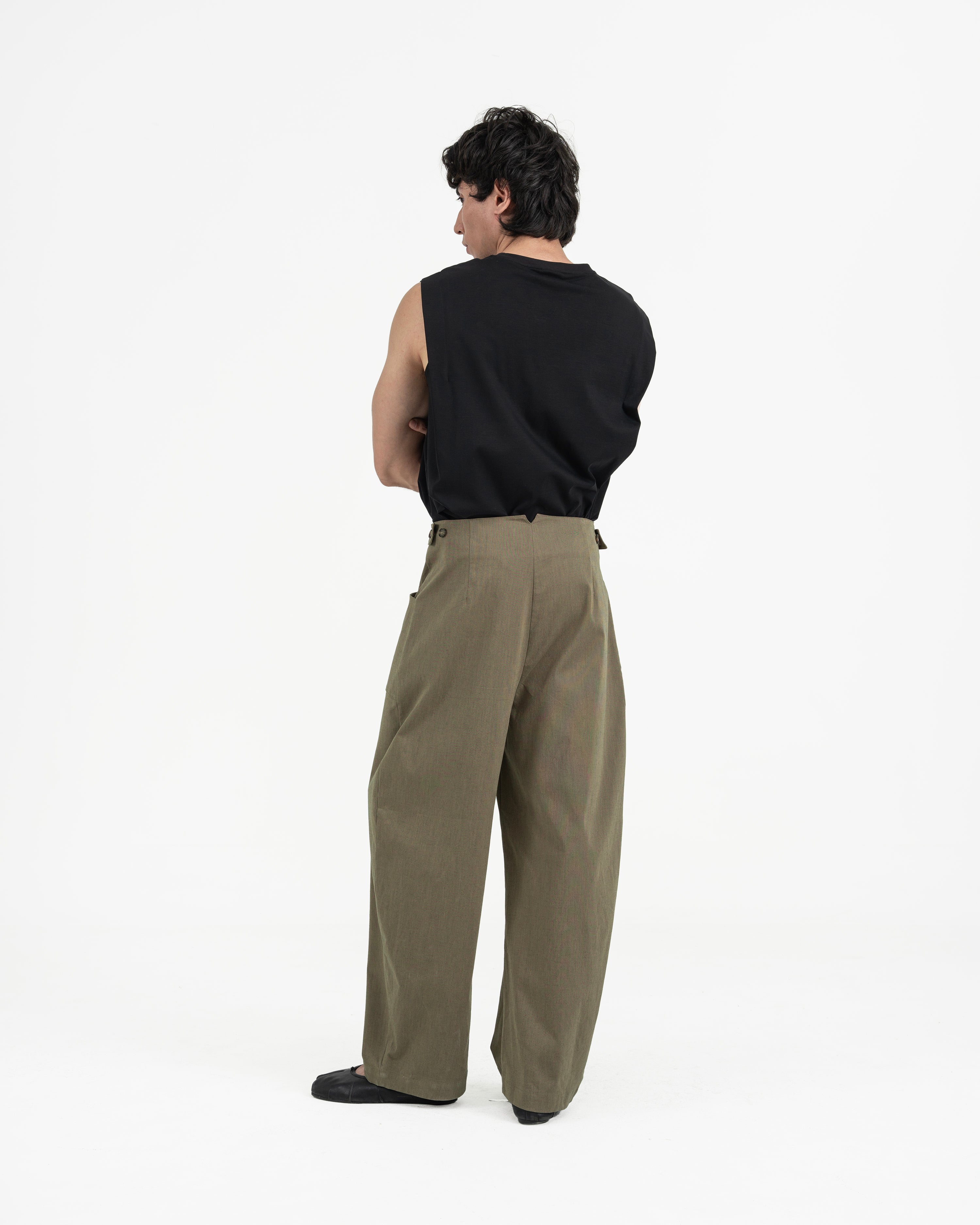 GRAYE | Gurkha Barrel Leg Pants