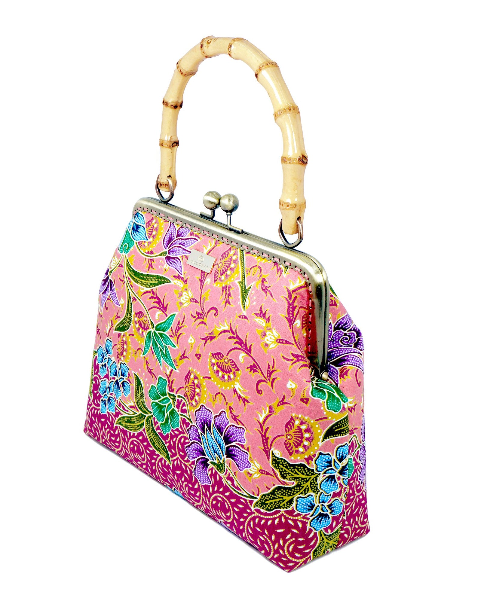 COCOONESE | Bamboo Top Handle Bag - Revolving Dream (PK)