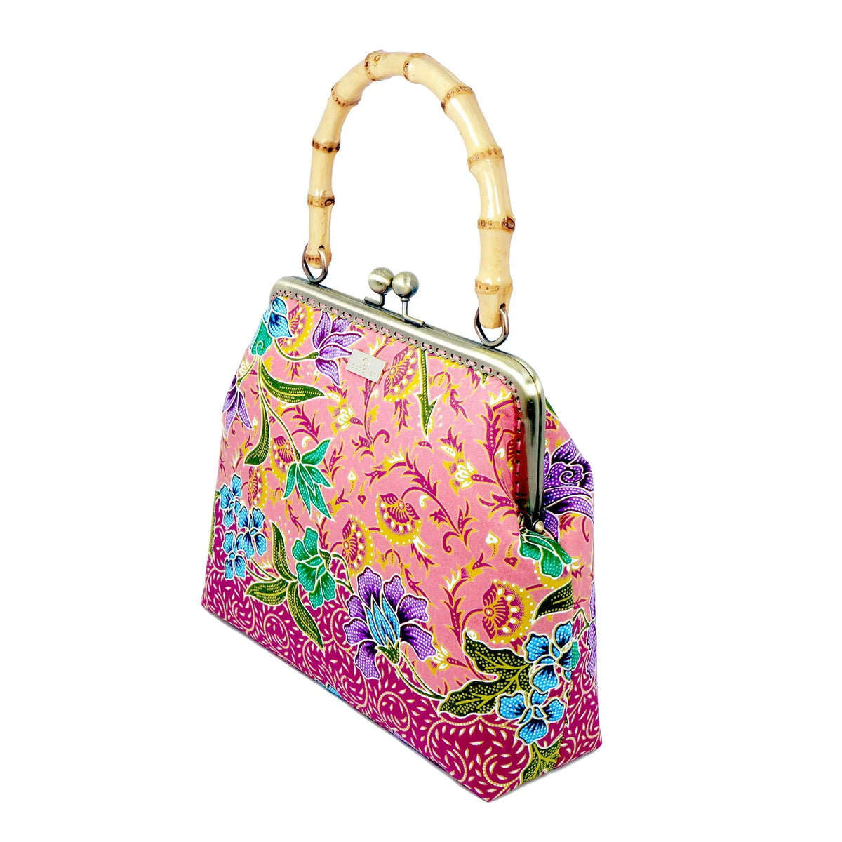 COCOONESE | Bamboo Top Handle Bag - Revolving Dream (PK)