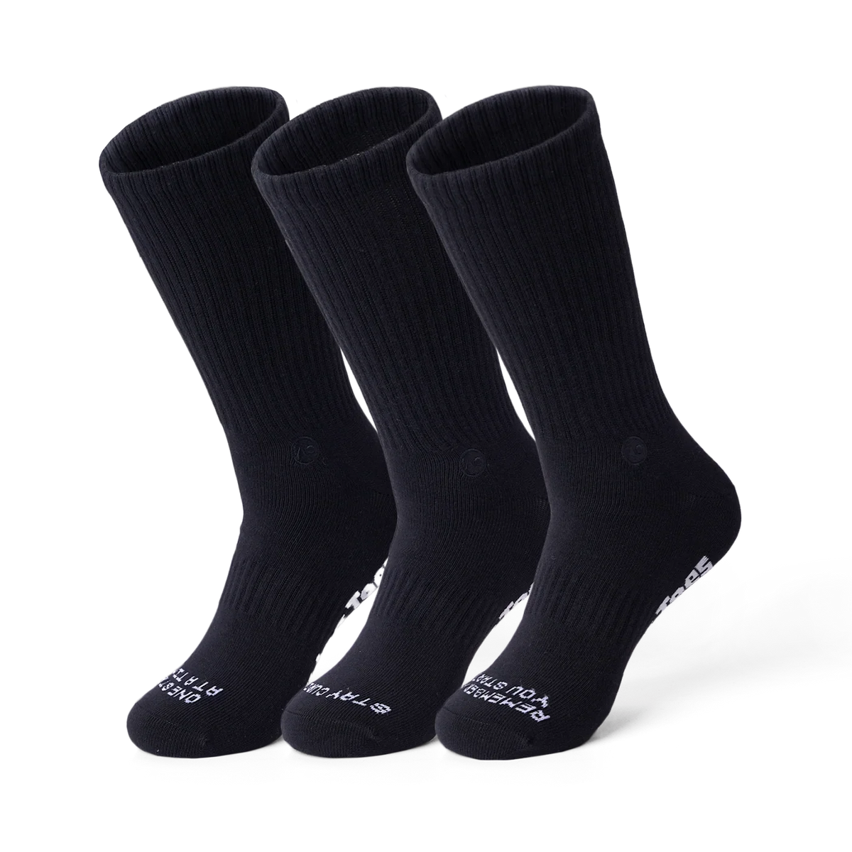 TALKING TOES | Better Better Basics Sock Pack | Black