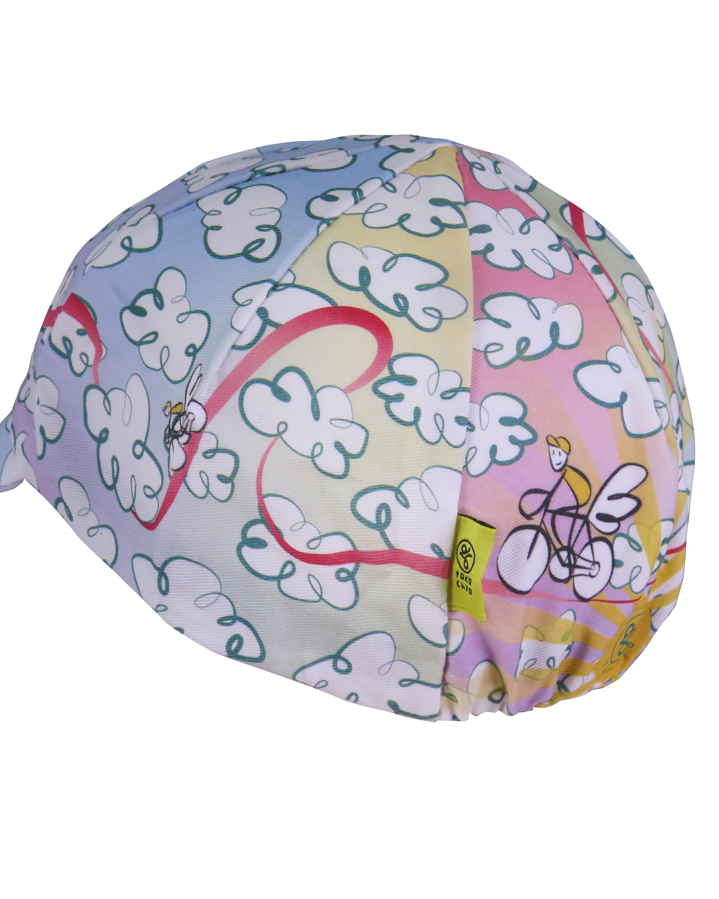 A DESIGN BY TAKACHYA | Cycling Cap - Flying Unicorn Psychedelic